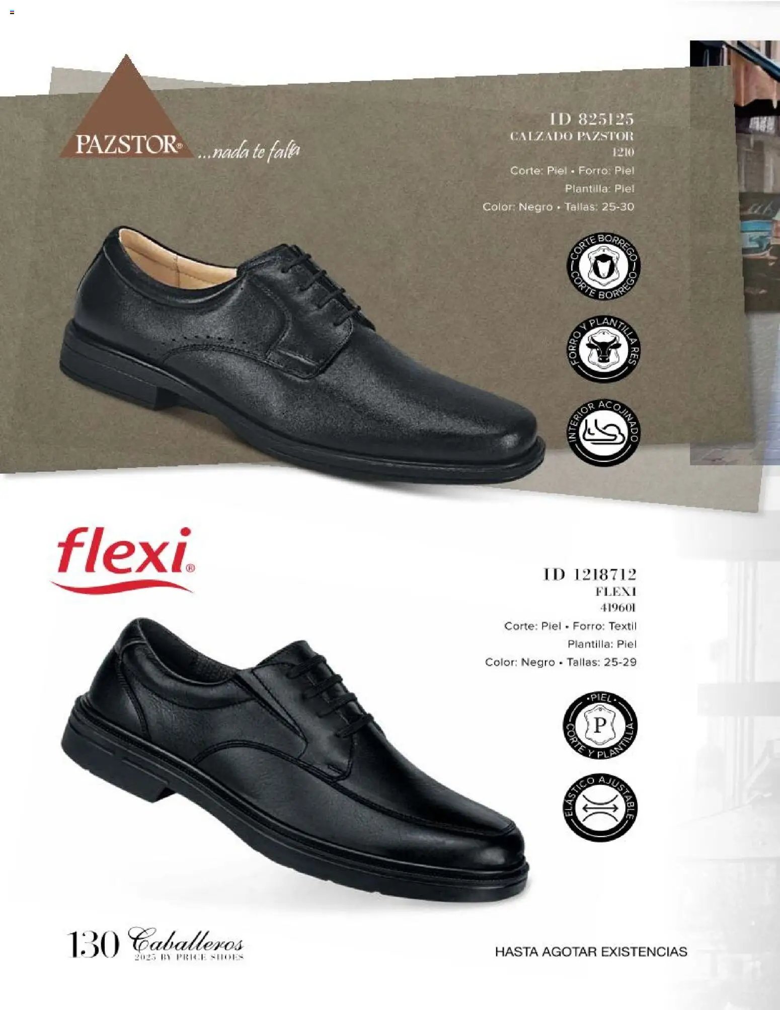 Price Shoes catálogo Caballeros