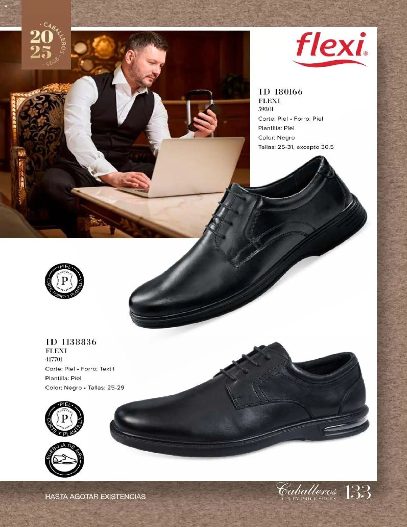 Price Shoes catálogo Caballeros