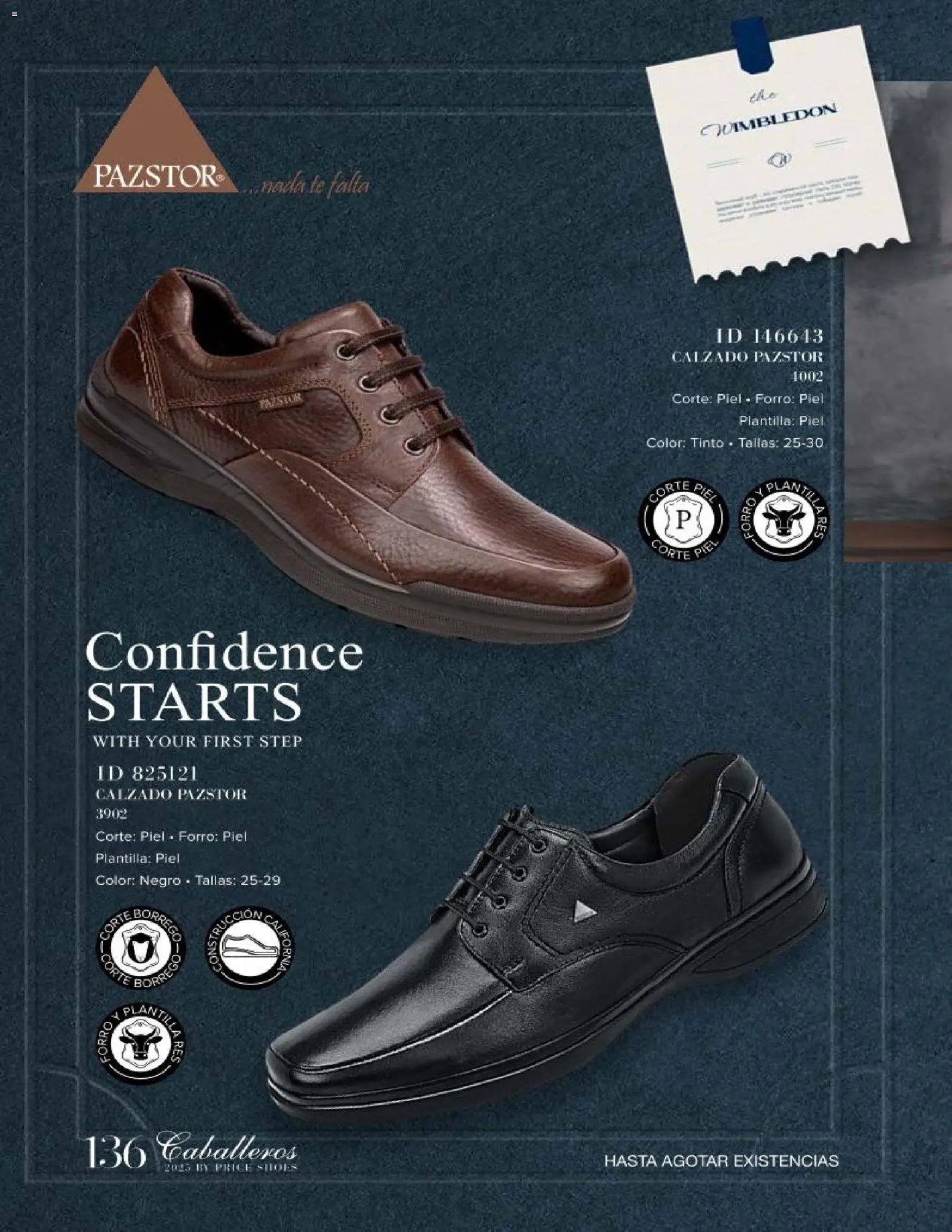 Price Shoes catálogo Caballeros