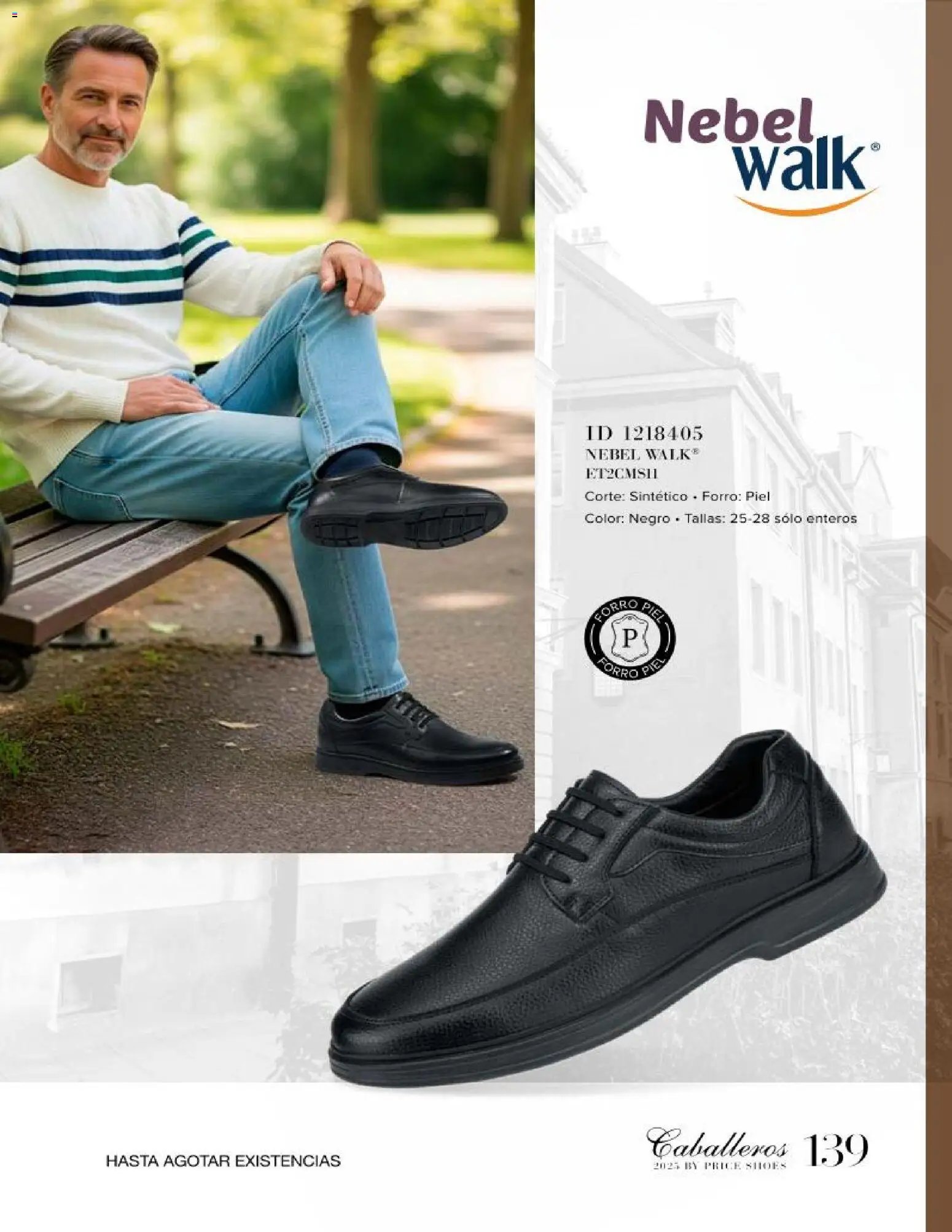 Price Shoes catálogo Caballeros