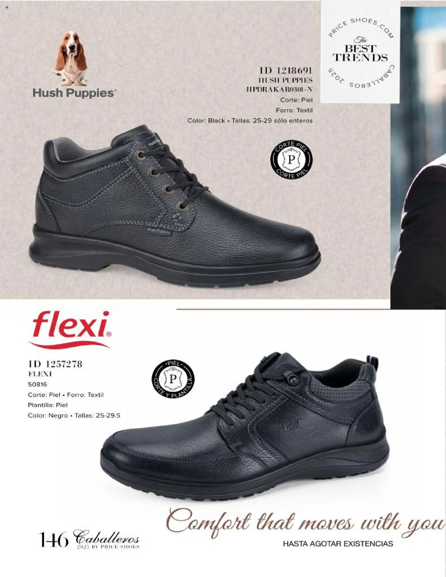 Price Shoes catálogo Caballeros