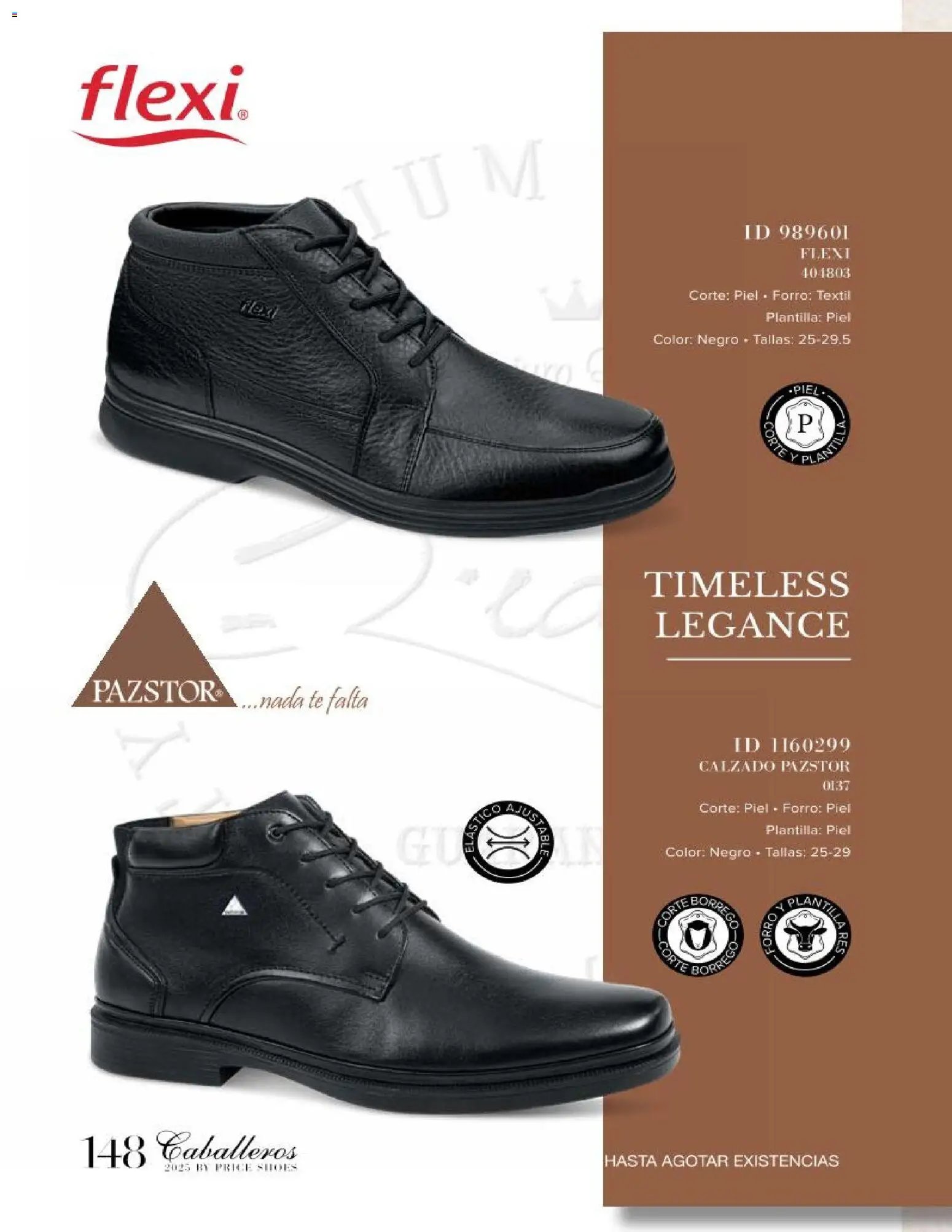 Price Shoes catálogo Caballeros
