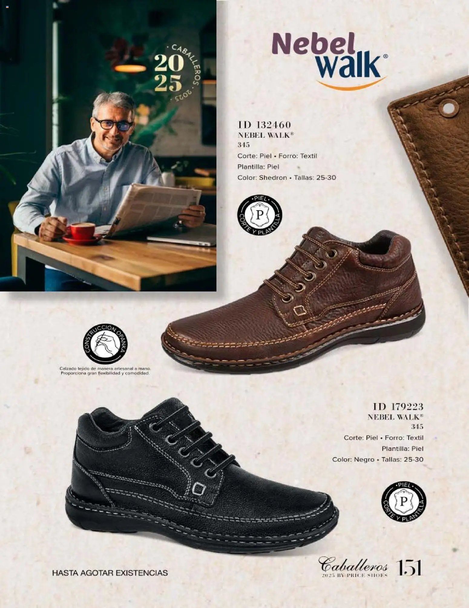 Price Shoes catálogo Caballeros