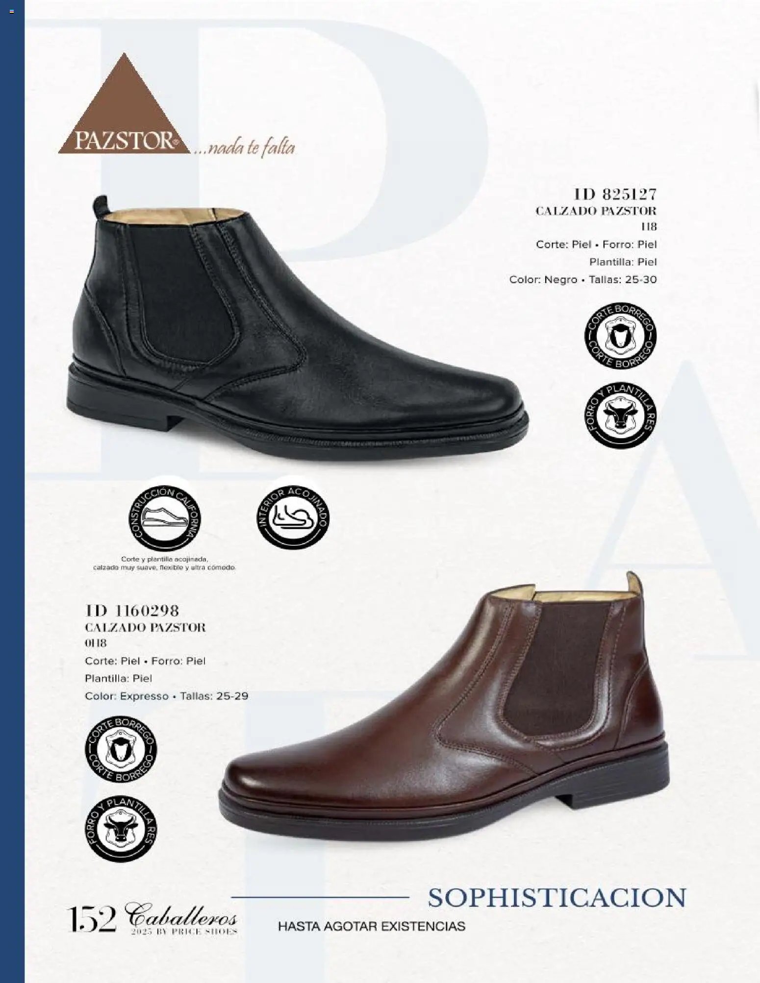 Price Shoes catálogo Caballeros