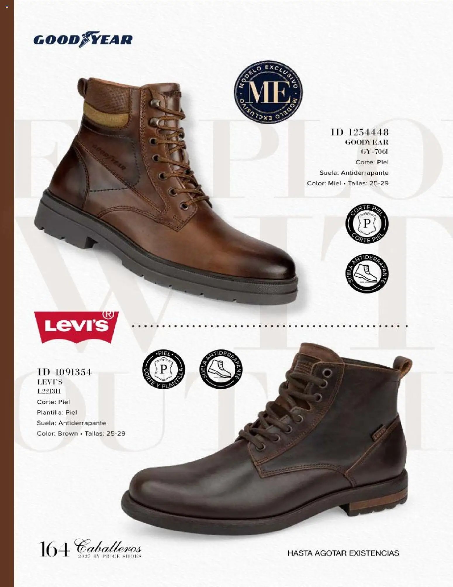Price Shoes catálogo Caballeros