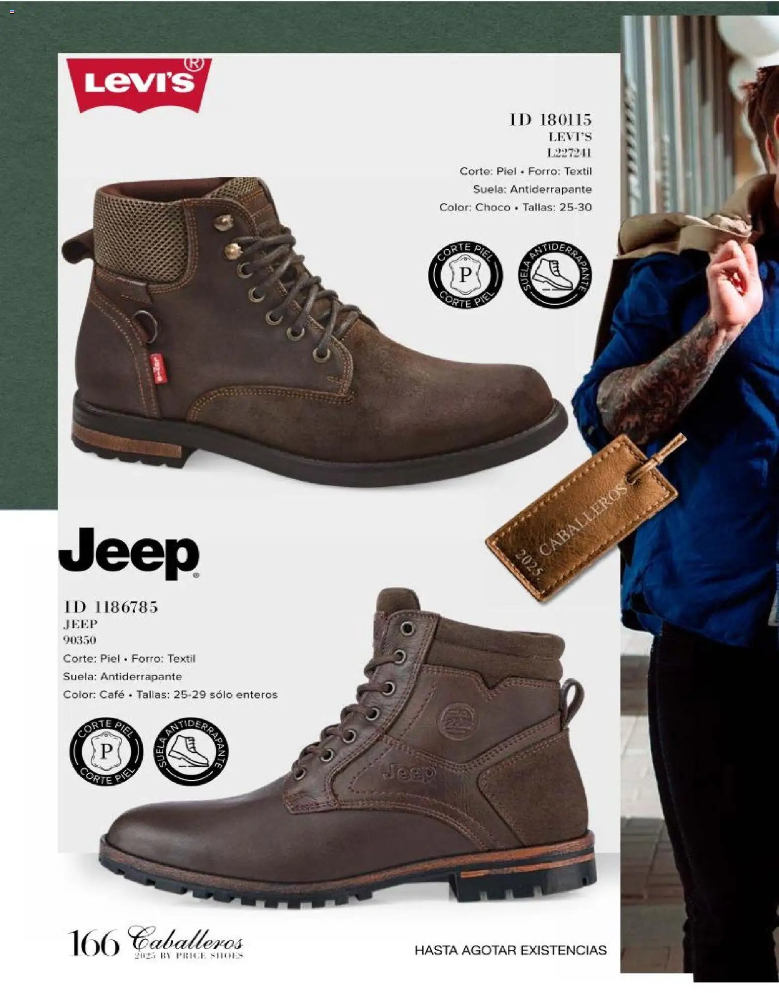 Price Shoes catálogo Caballeros