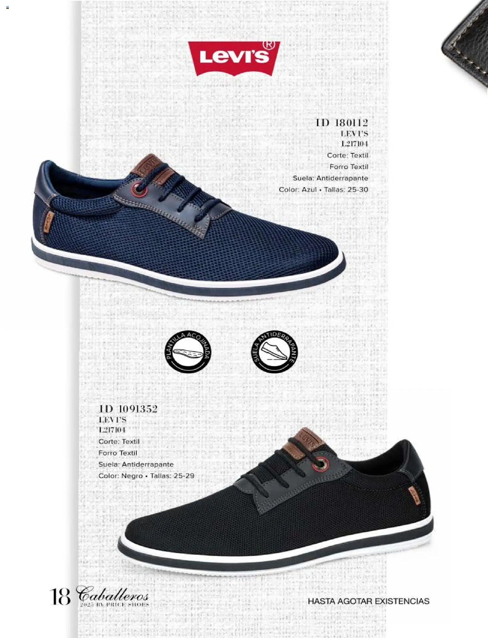 Price Shoes catálogo Caballeros
