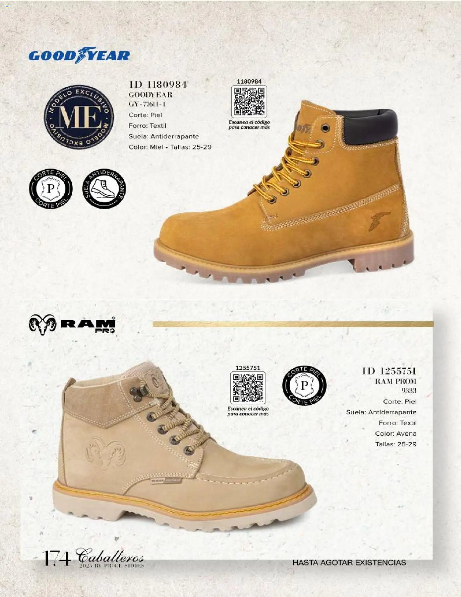 Price Shoes catálogo Caballeros