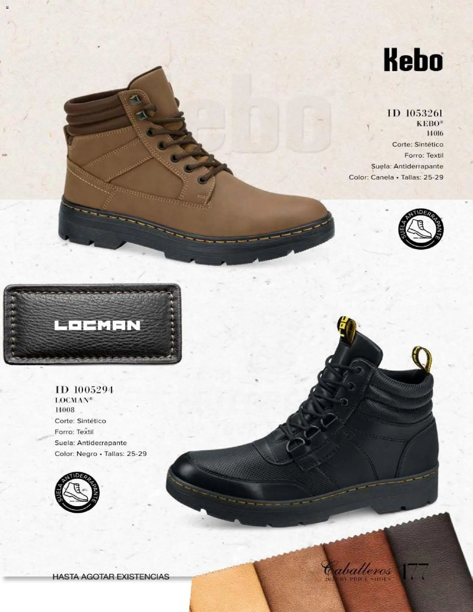 Price Shoes catálogo Caballeros