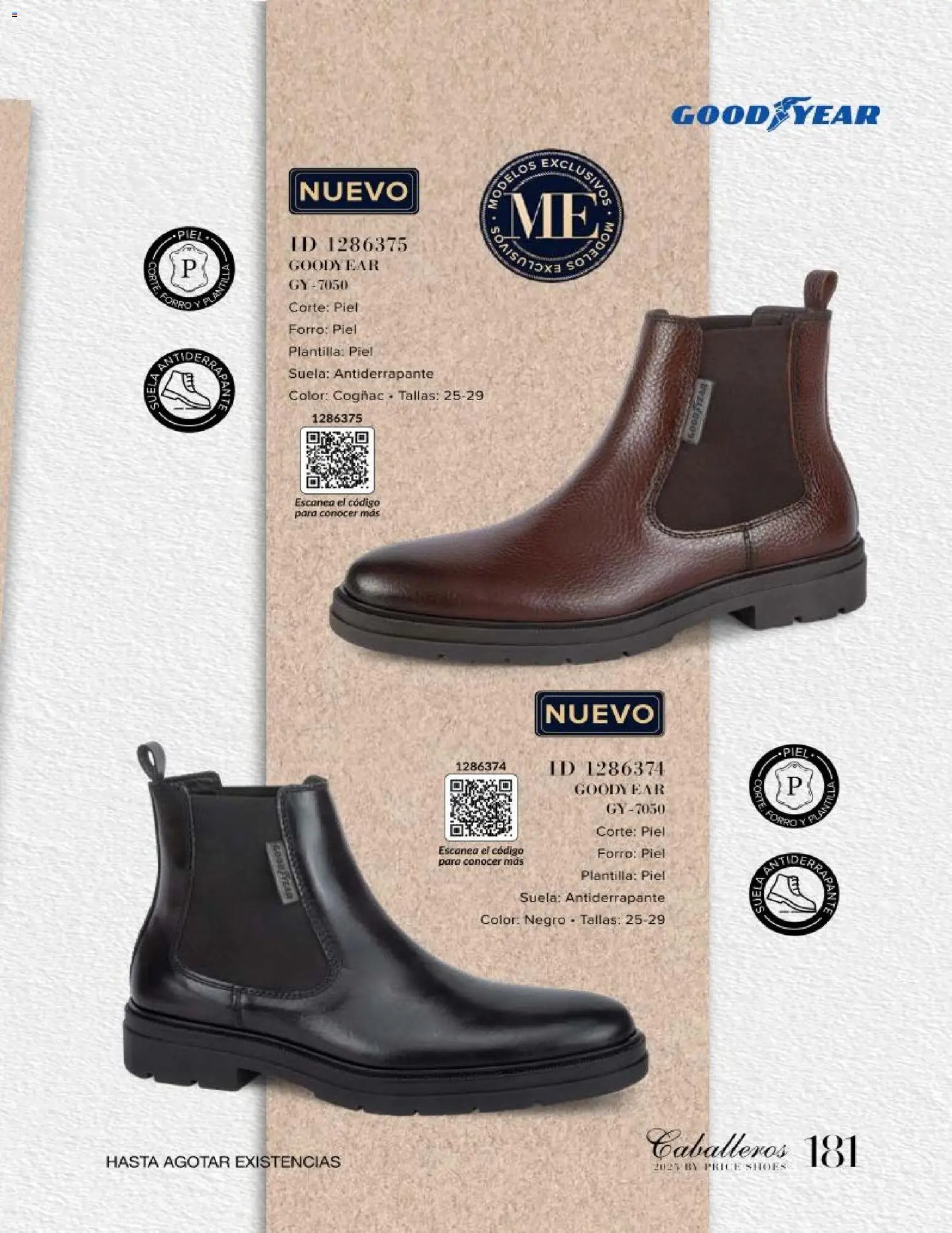 Price Shoes catálogo Caballeros