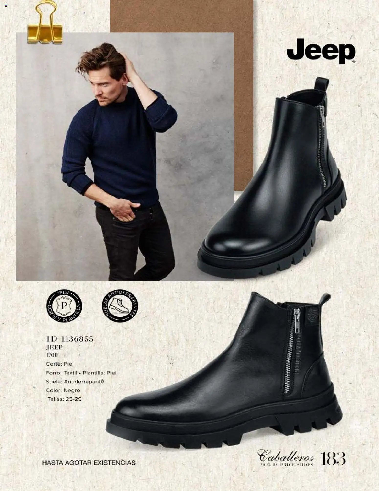 Price Shoes catálogo Caballeros
