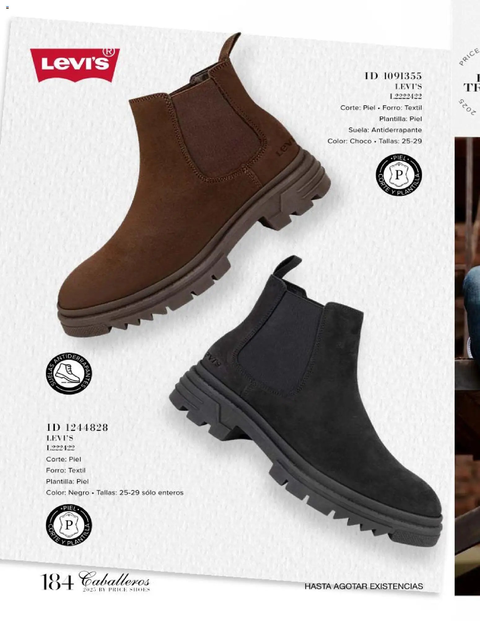 Price Shoes catálogo Caballeros