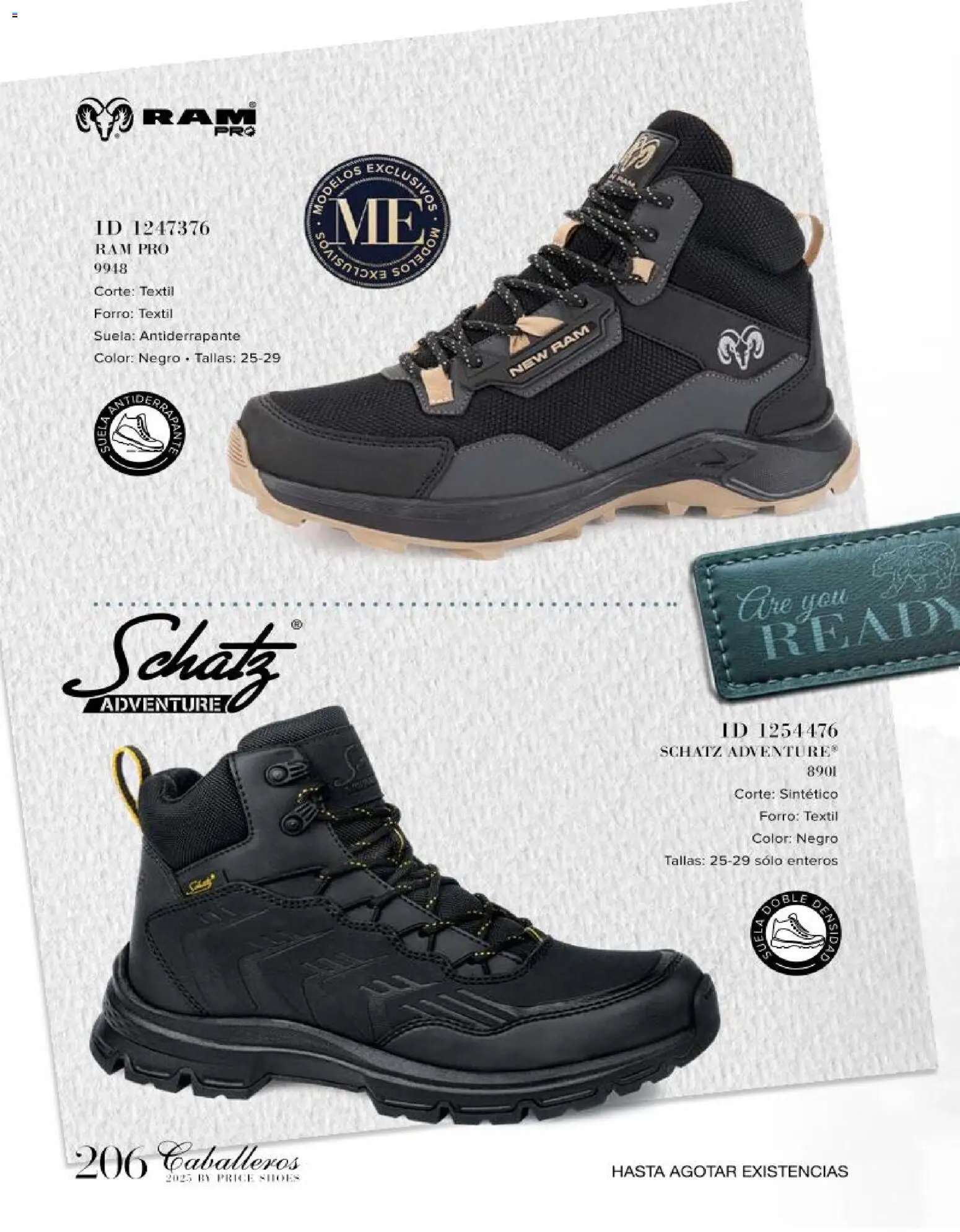 Price Shoes catálogo Caballeros