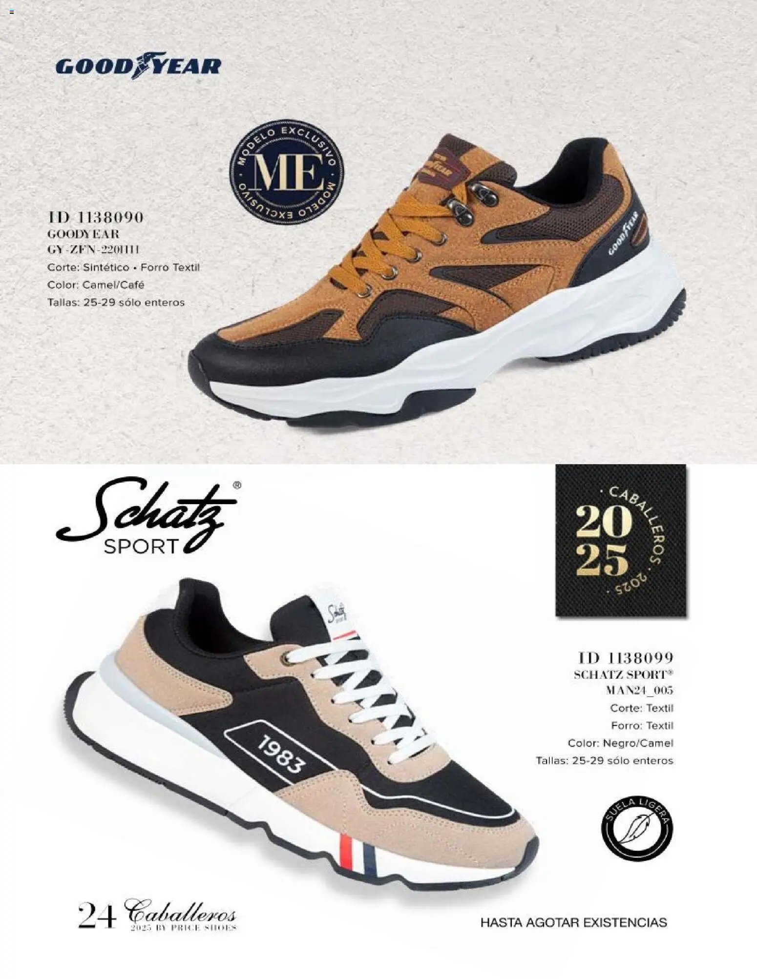 Price Shoes catálogo Caballeros