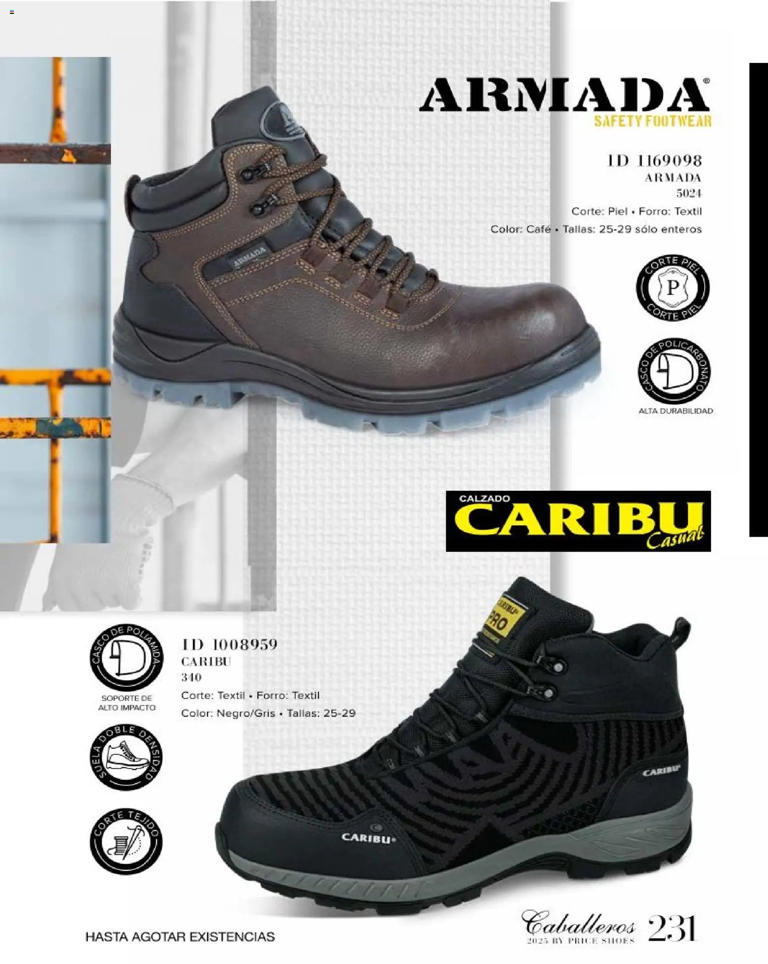 Price Shoes catálogo Caballeros
