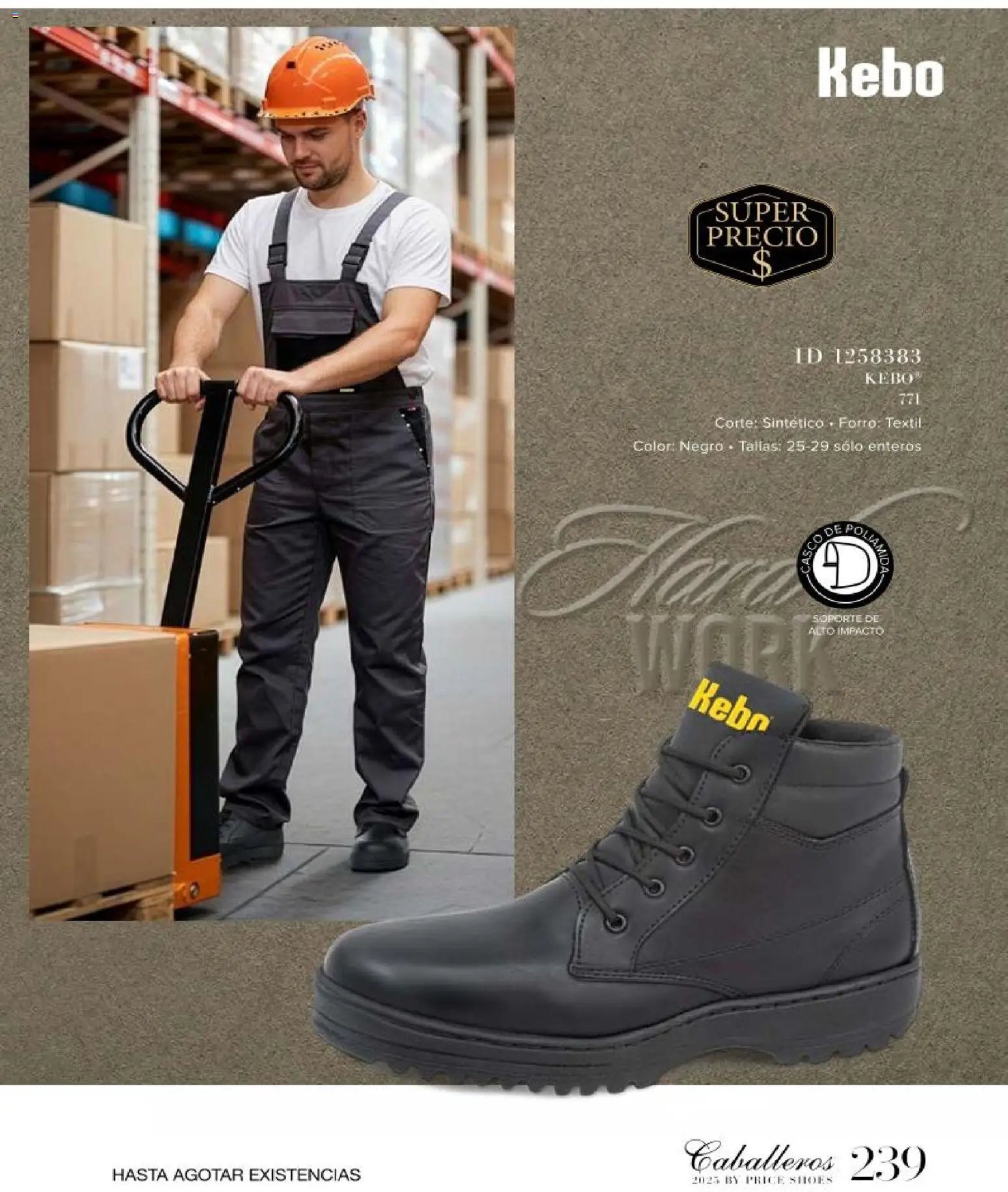 Price Shoes catálogo Caballeros