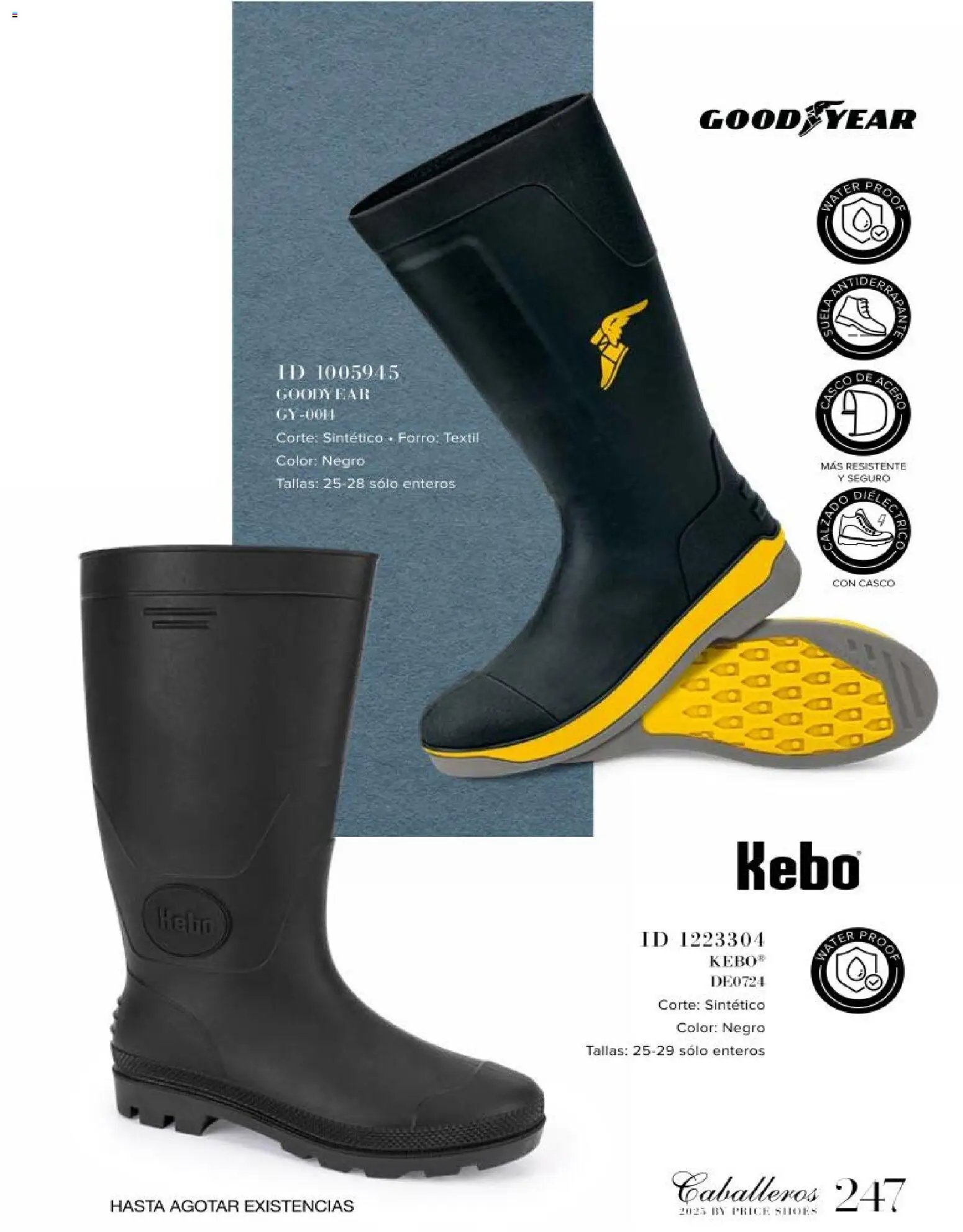 Price Shoes catálogo Caballeros