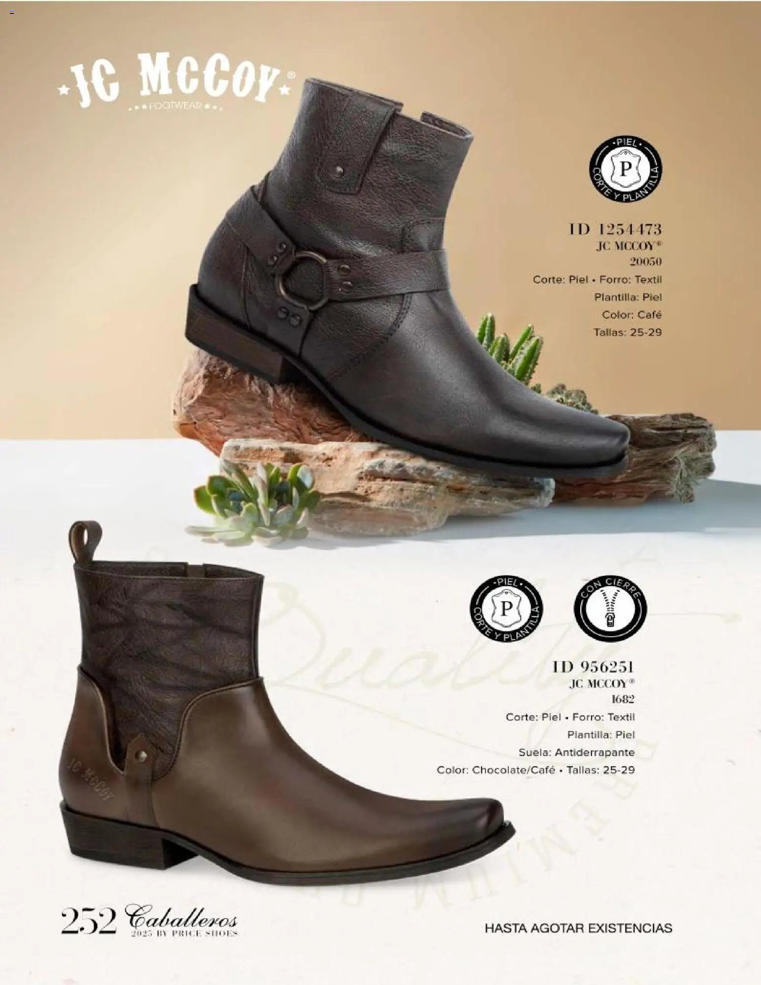 Price Shoes catálogo Caballeros