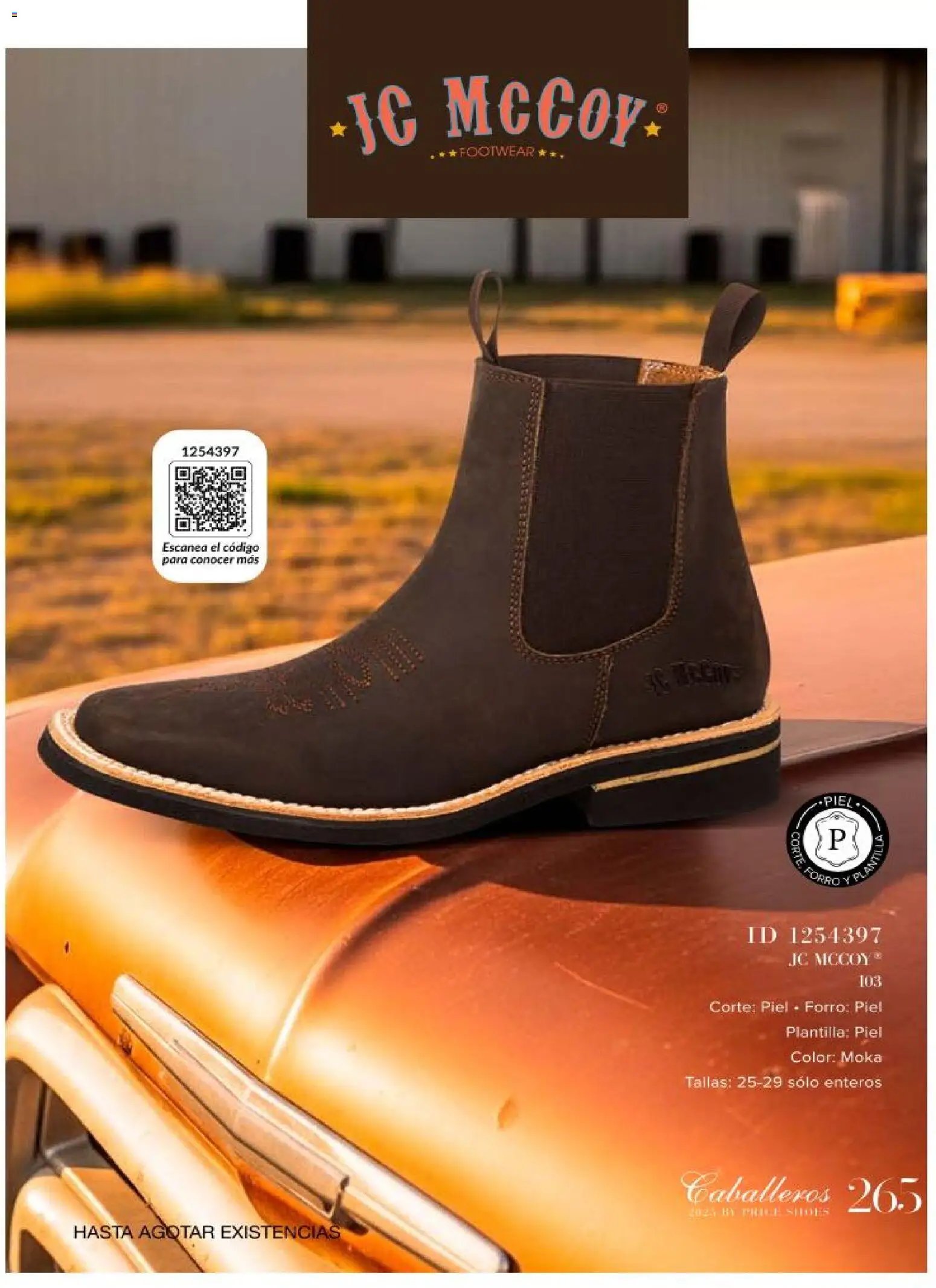 Price Shoes catálogo Caballeros