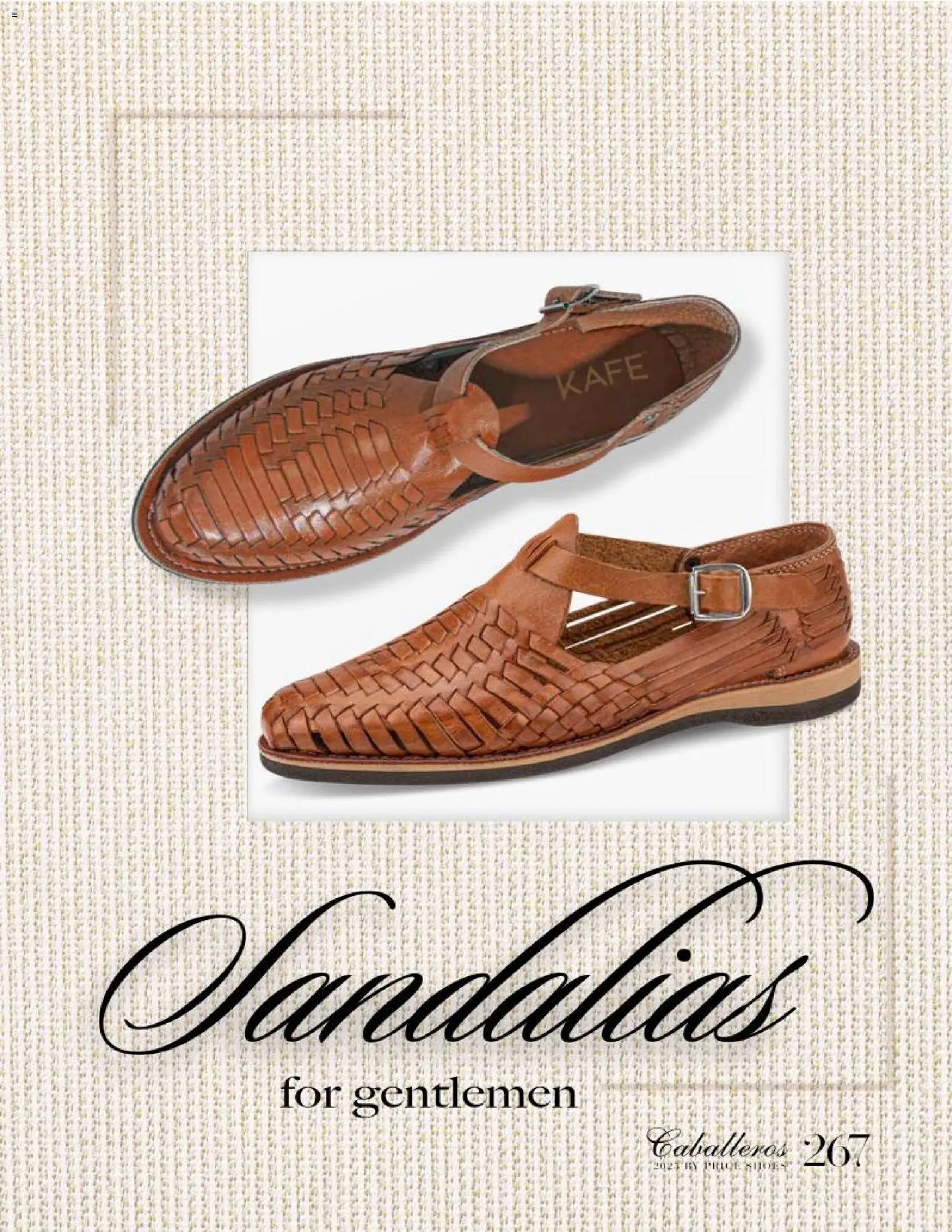 Price Shoes catálogo Caballeros