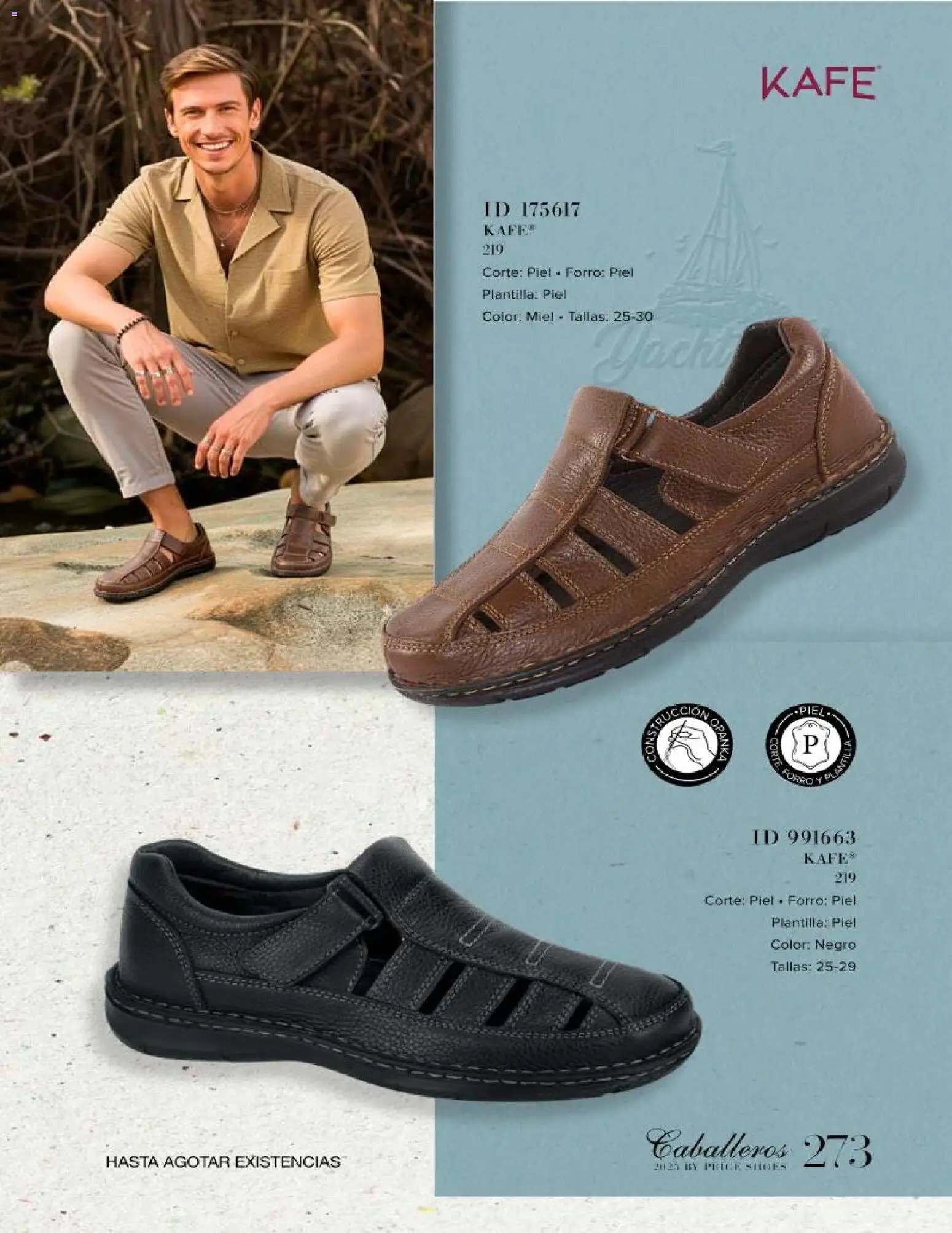 Price Shoes catálogo Caballeros