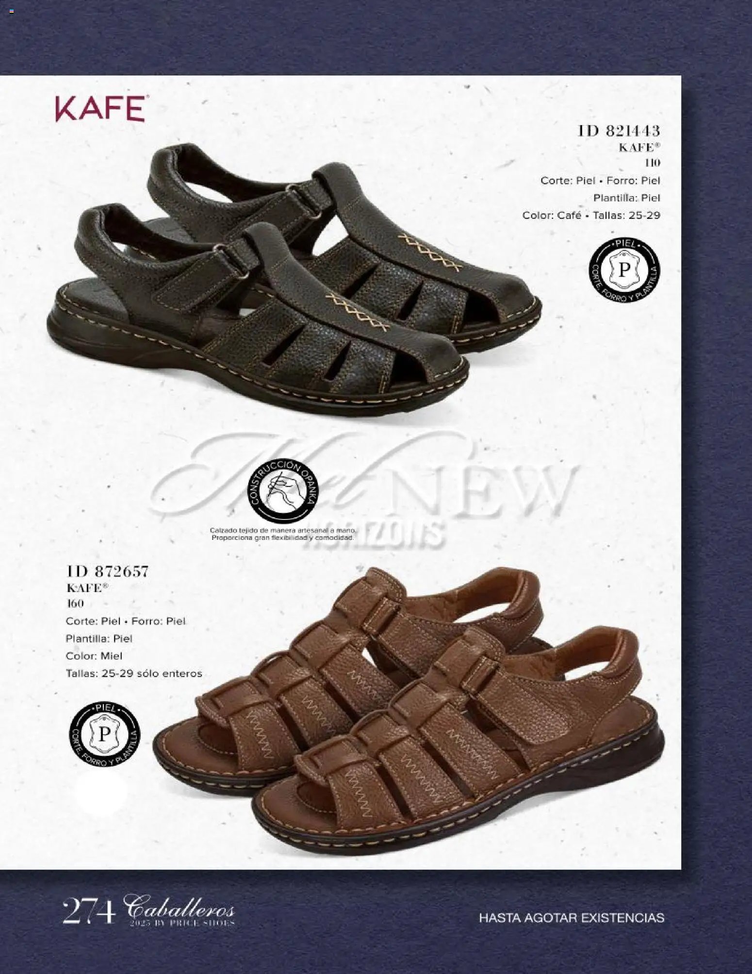 Price Shoes catálogo Caballeros