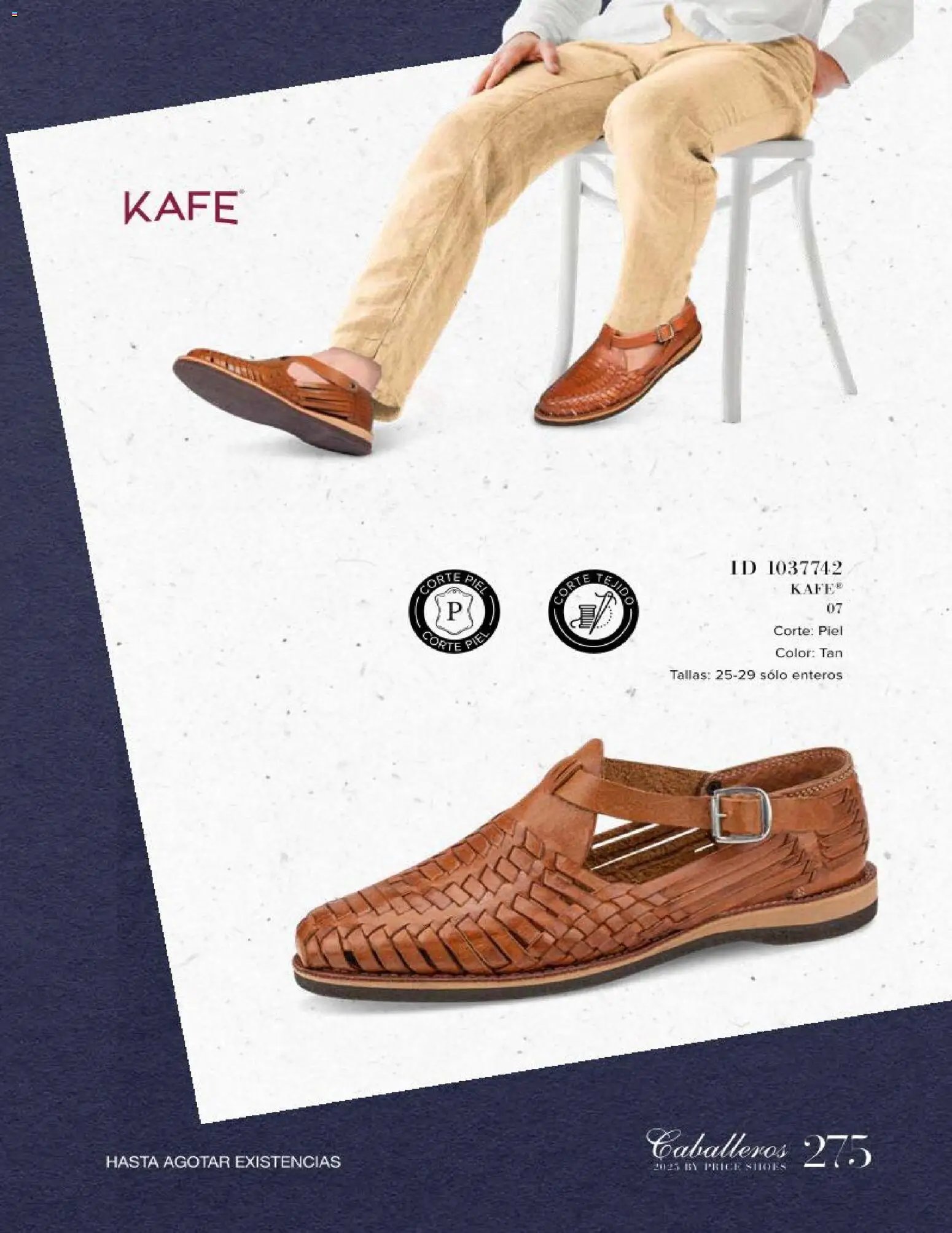 Price Shoes catálogo Caballeros