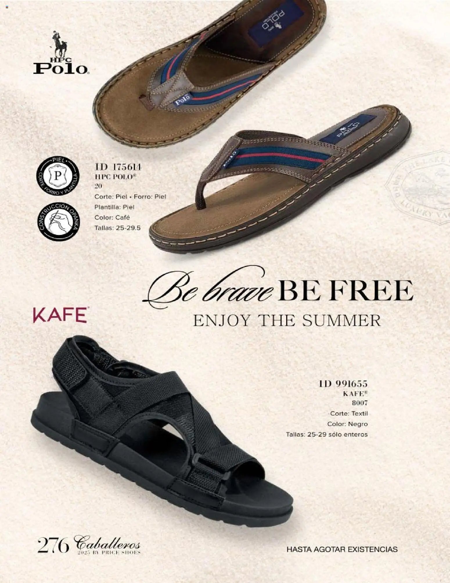 Price Shoes catálogo Caballeros