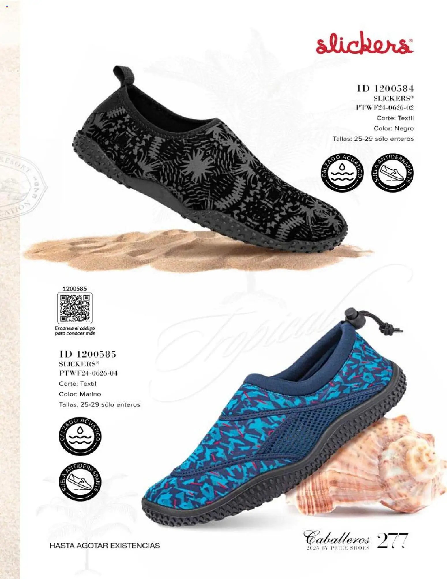 Price Shoes catálogo Caballeros