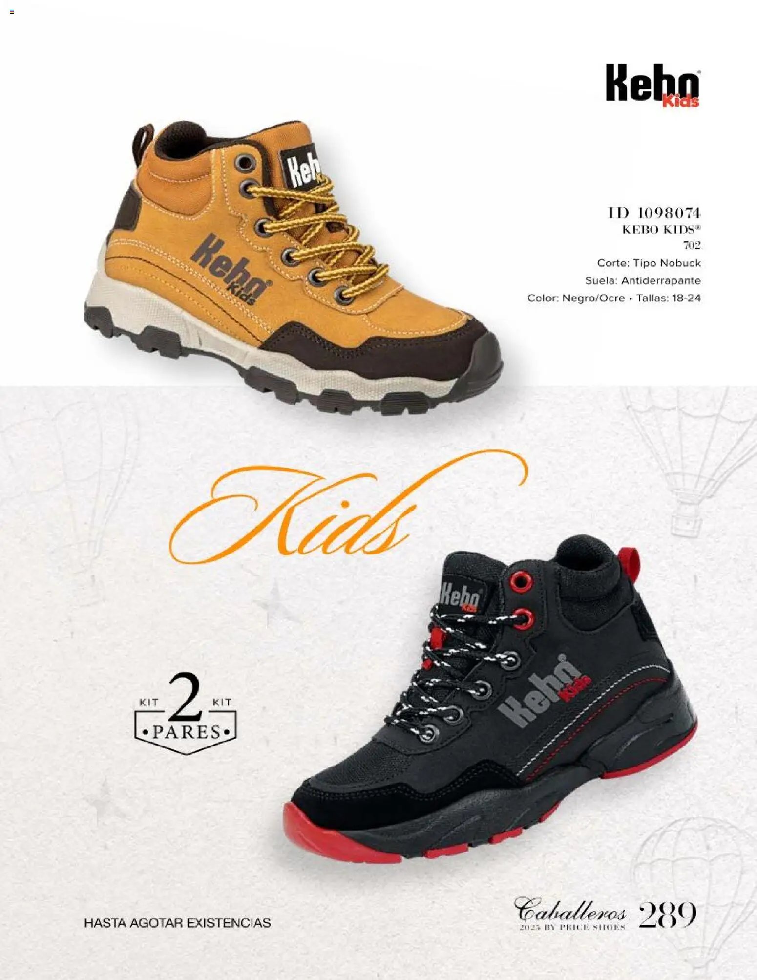 Price Shoes catálogo Caballeros