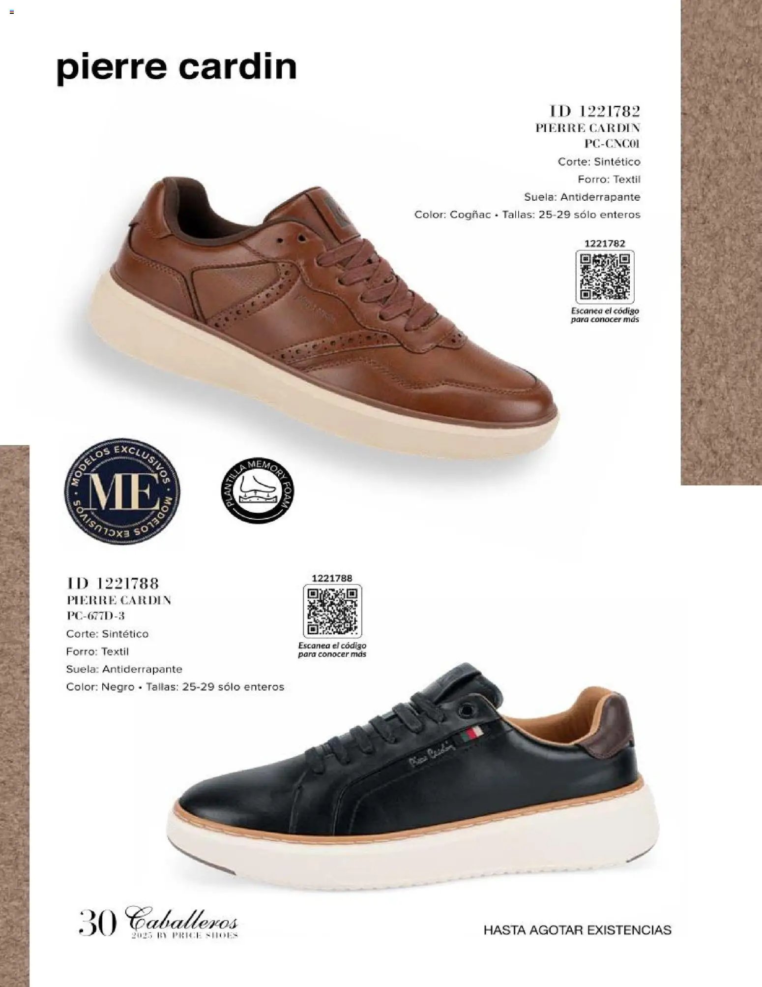 Price Shoes catálogo Caballeros