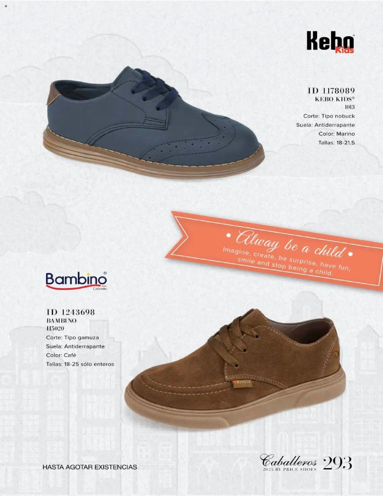 Price Shoes catálogo Caballeros