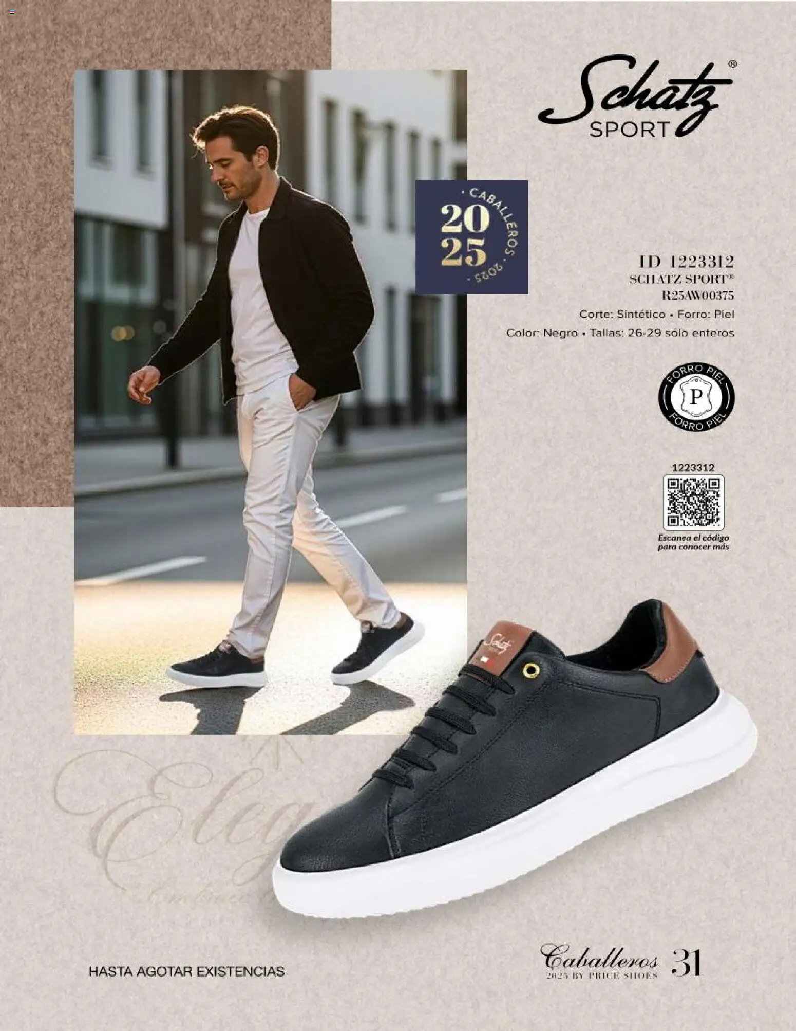 Price Shoes catálogo Caballeros