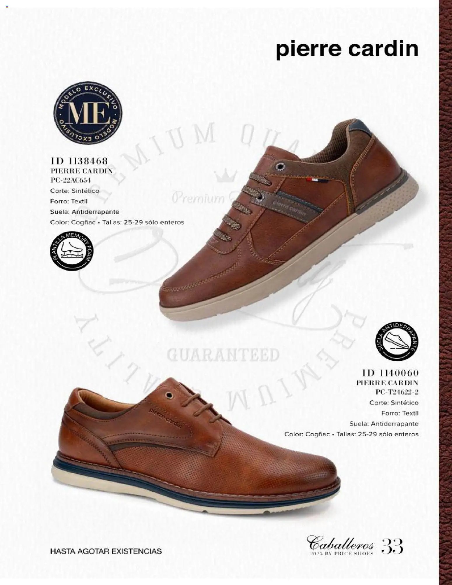 Price Shoes catálogo Caballeros