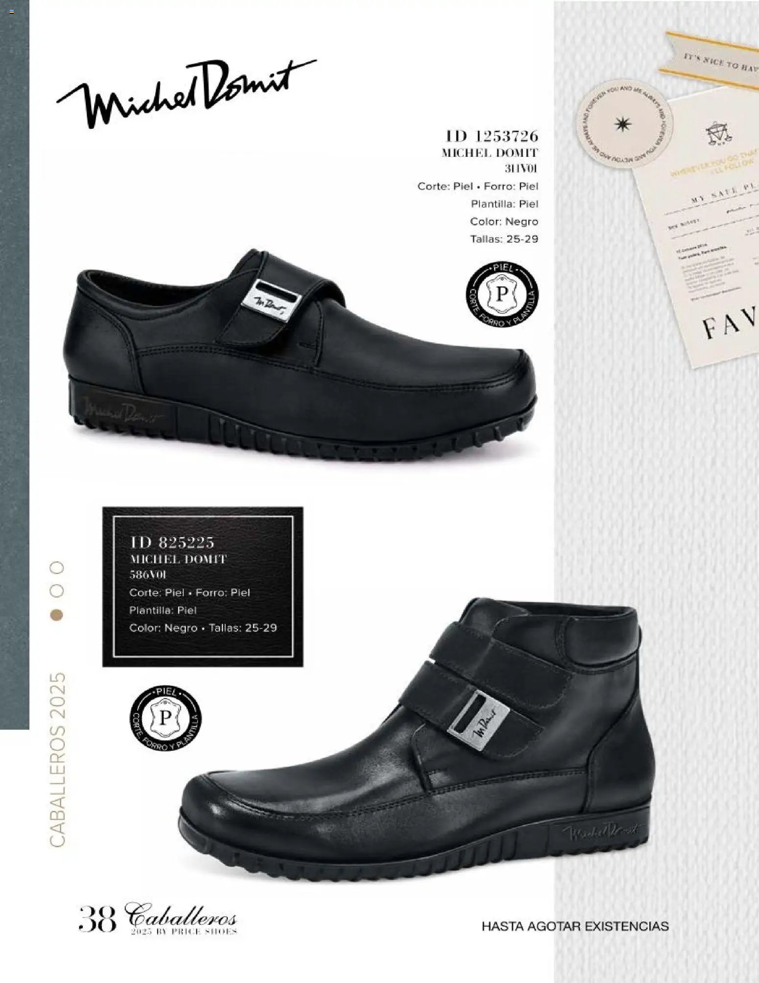 Price Shoes catálogo Caballeros