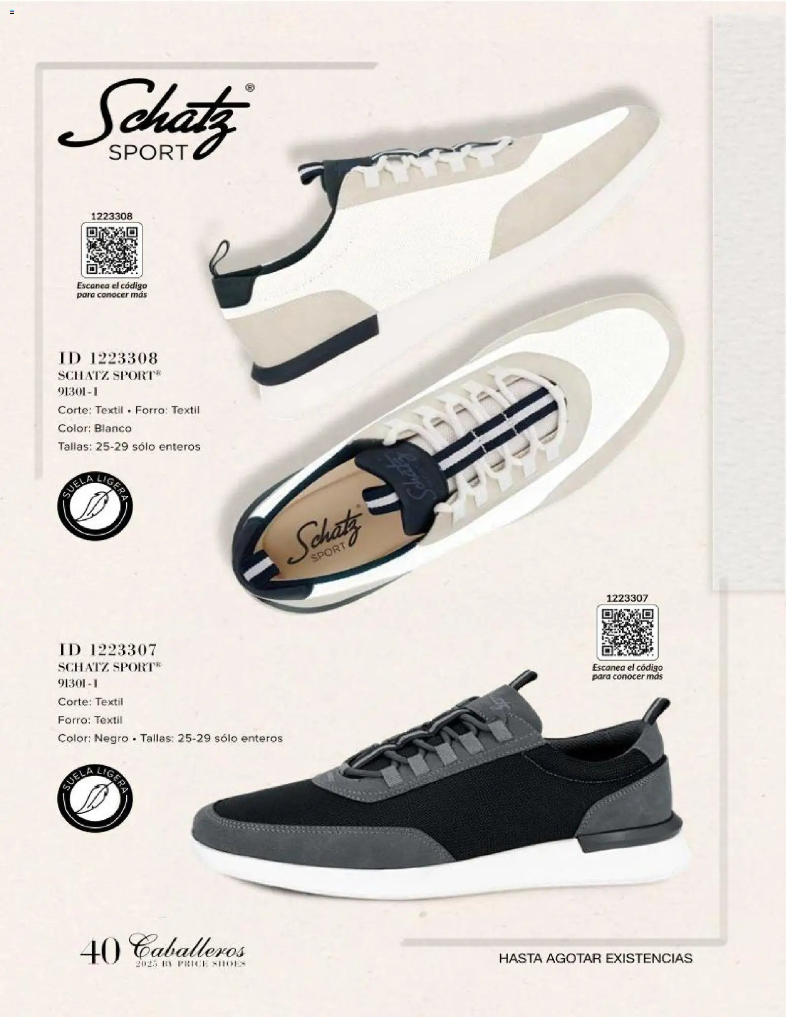 Price Shoes catálogo Caballeros