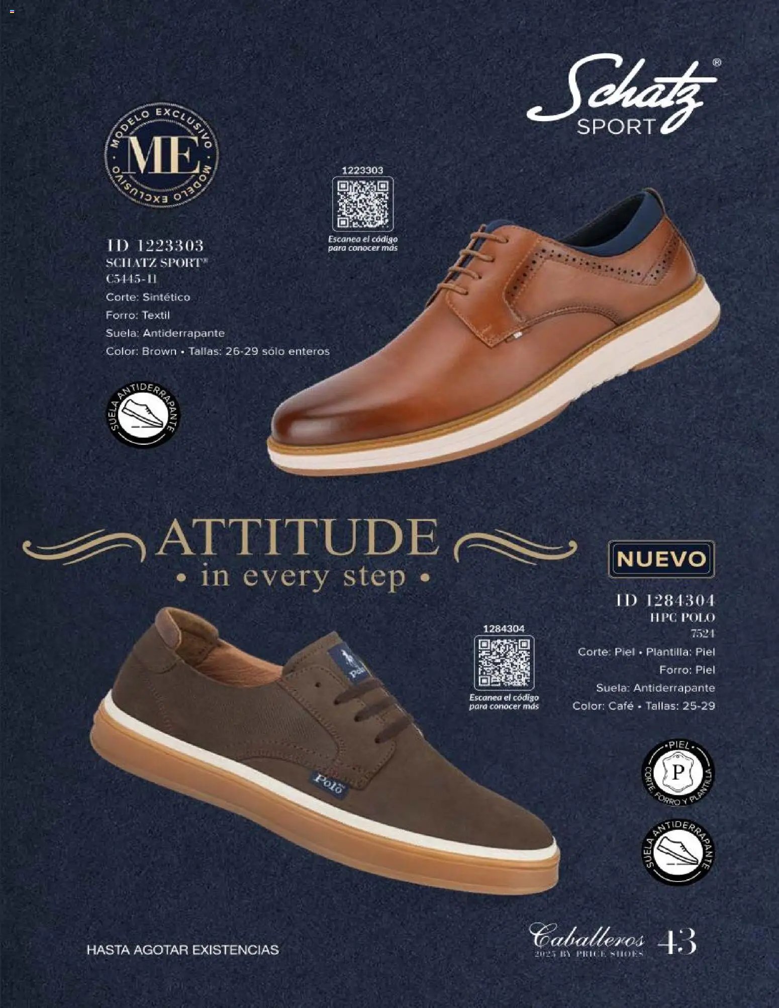 Price Shoes catálogo Caballeros