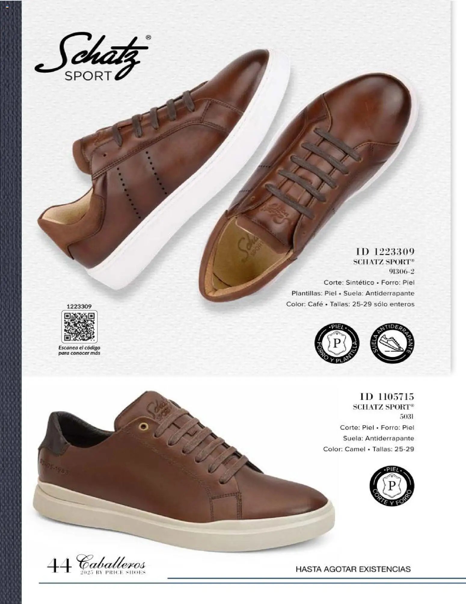 Price Shoes catálogo Caballeros