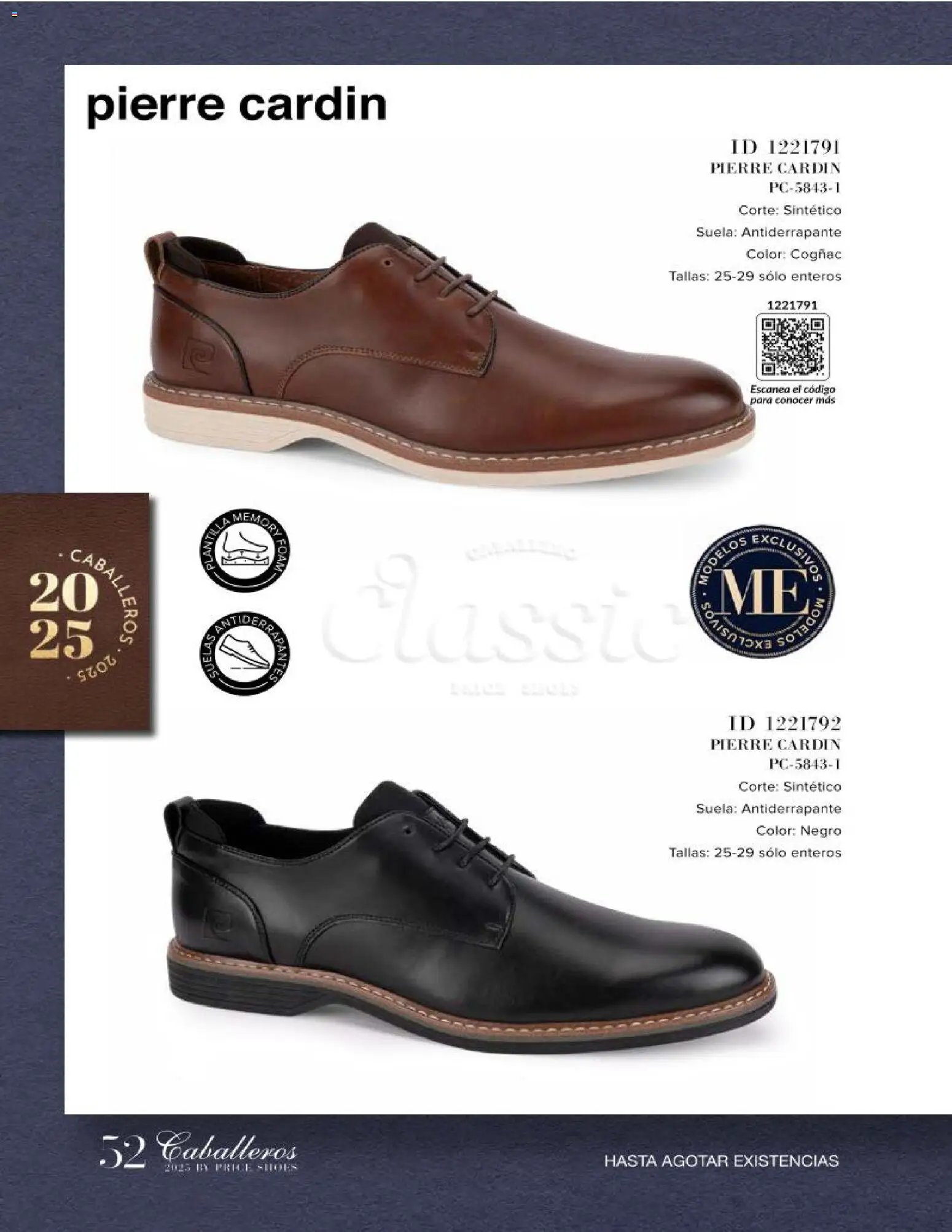 Price Shoes catálogo Caballeros