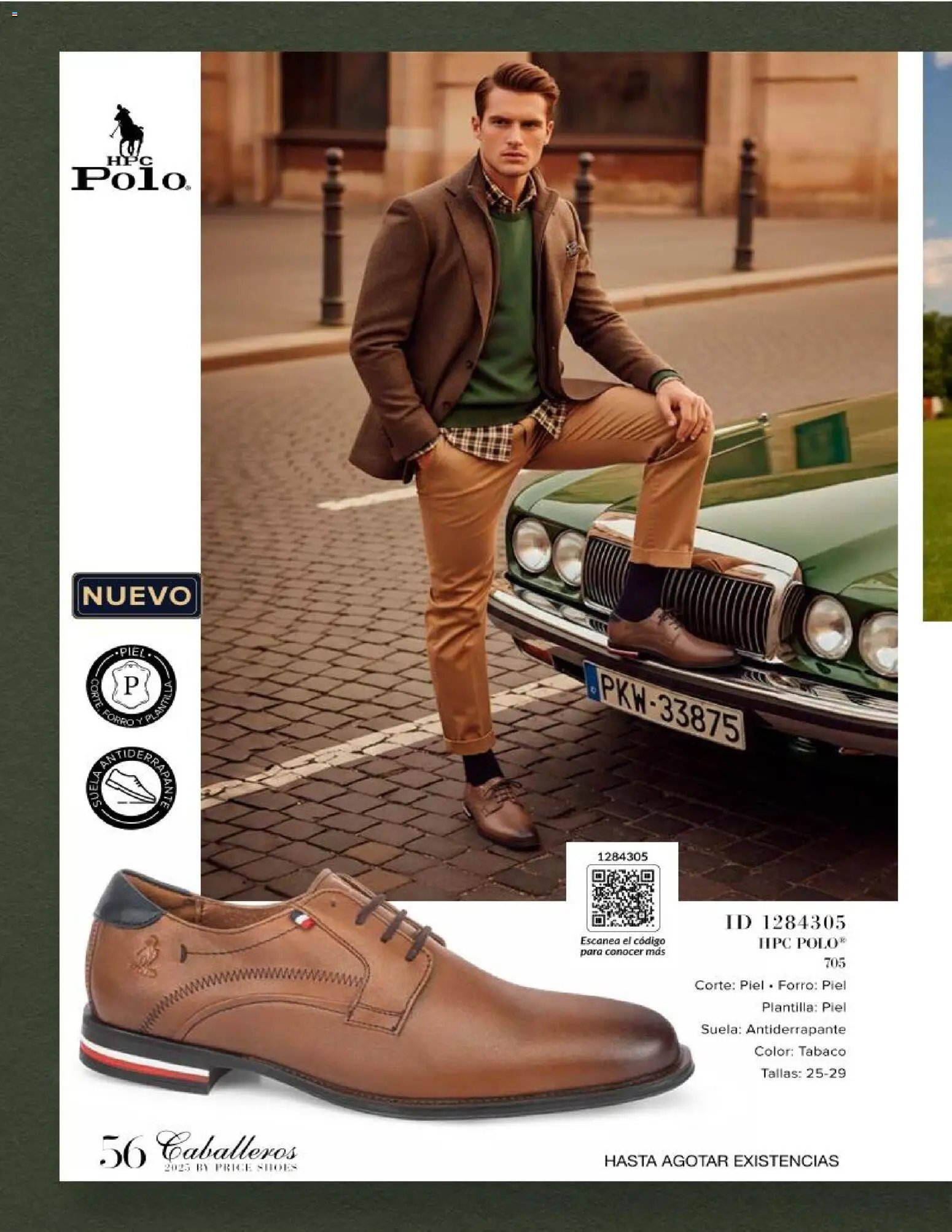 Price Shoes catálogo Caballeros