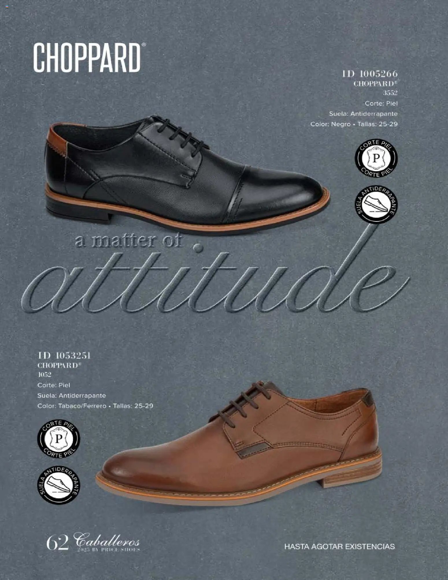Price Shoes catálogo Caballeros