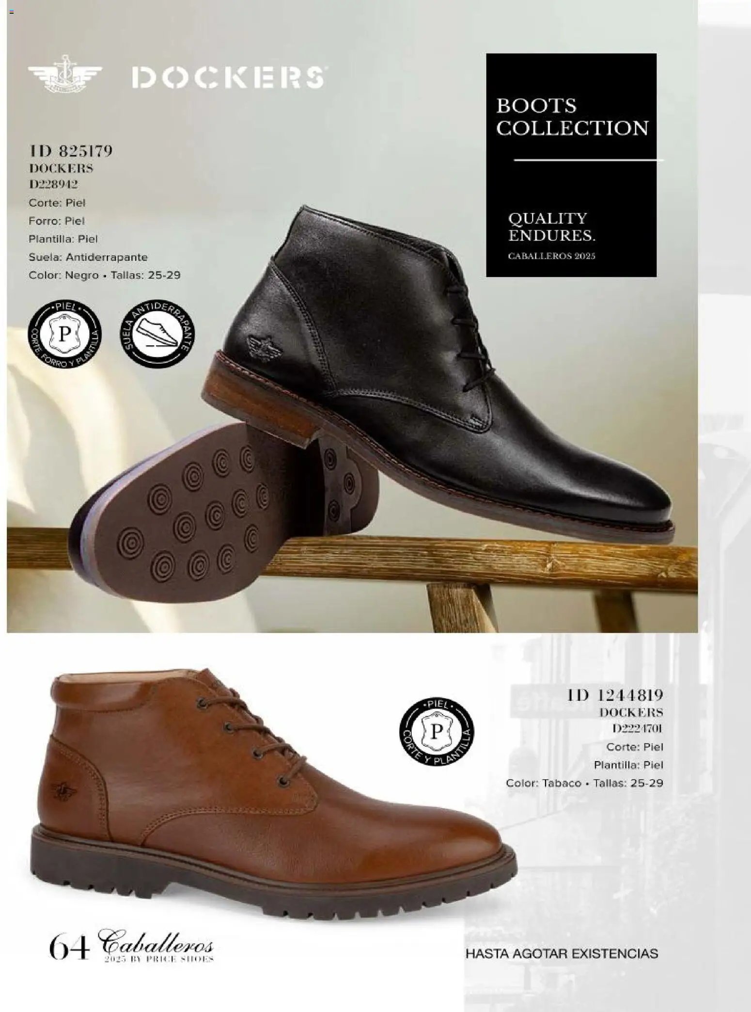 Price Shoes catálogo Caballeros