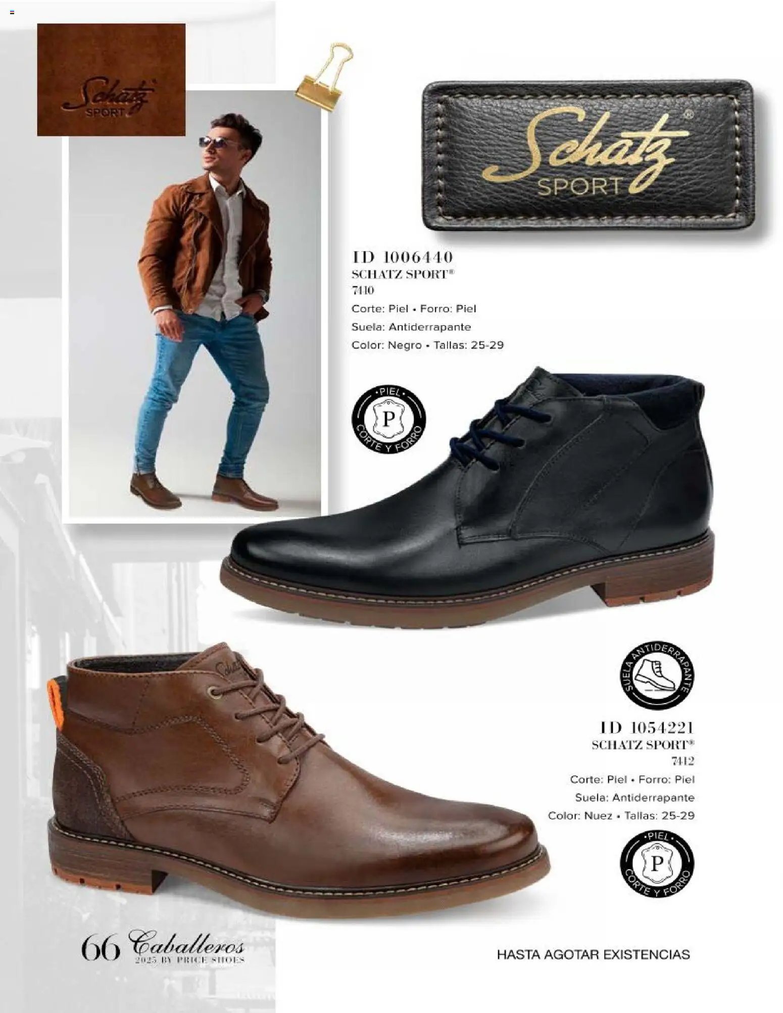 Price Shoes catálogo Caballeros