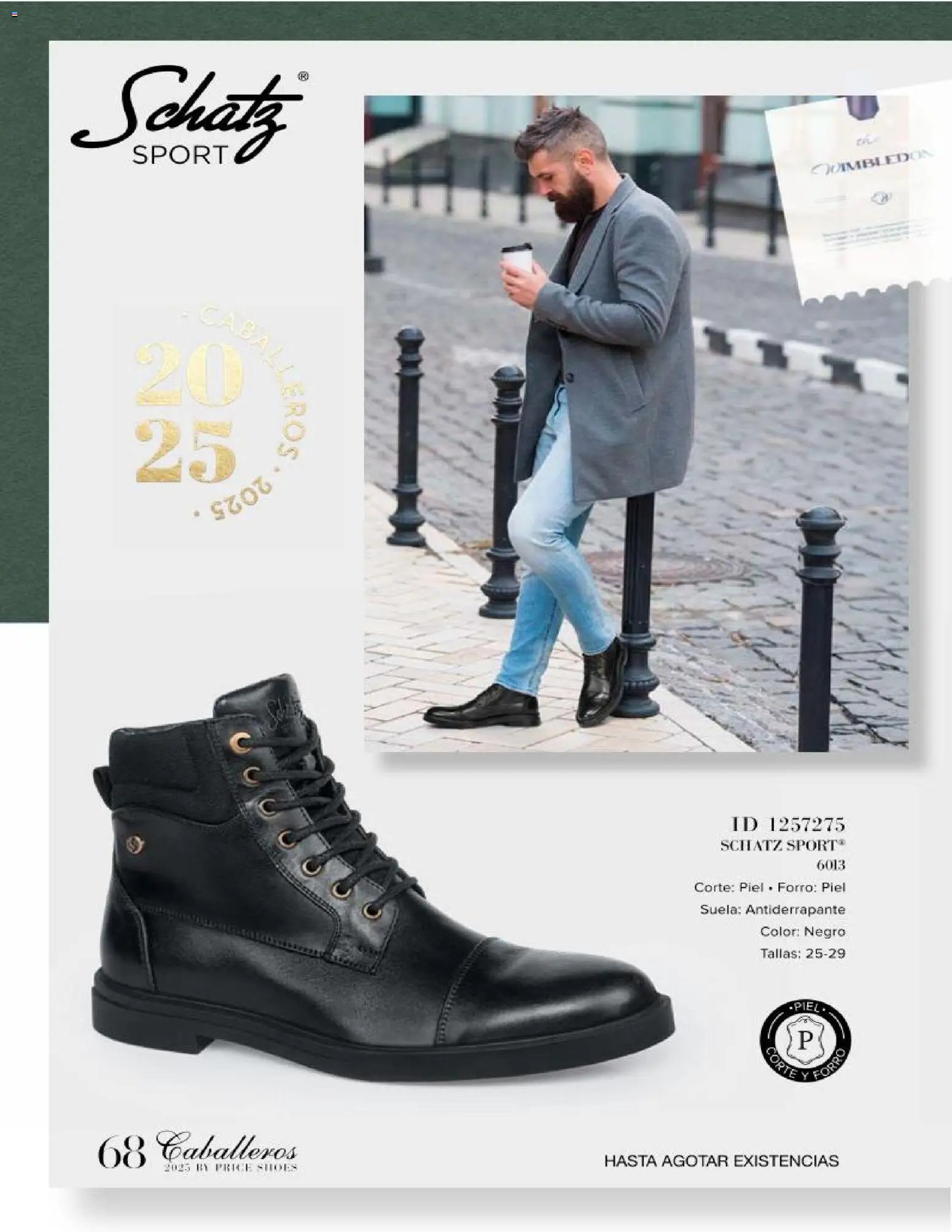 Price Shoes catálogo Caballeros