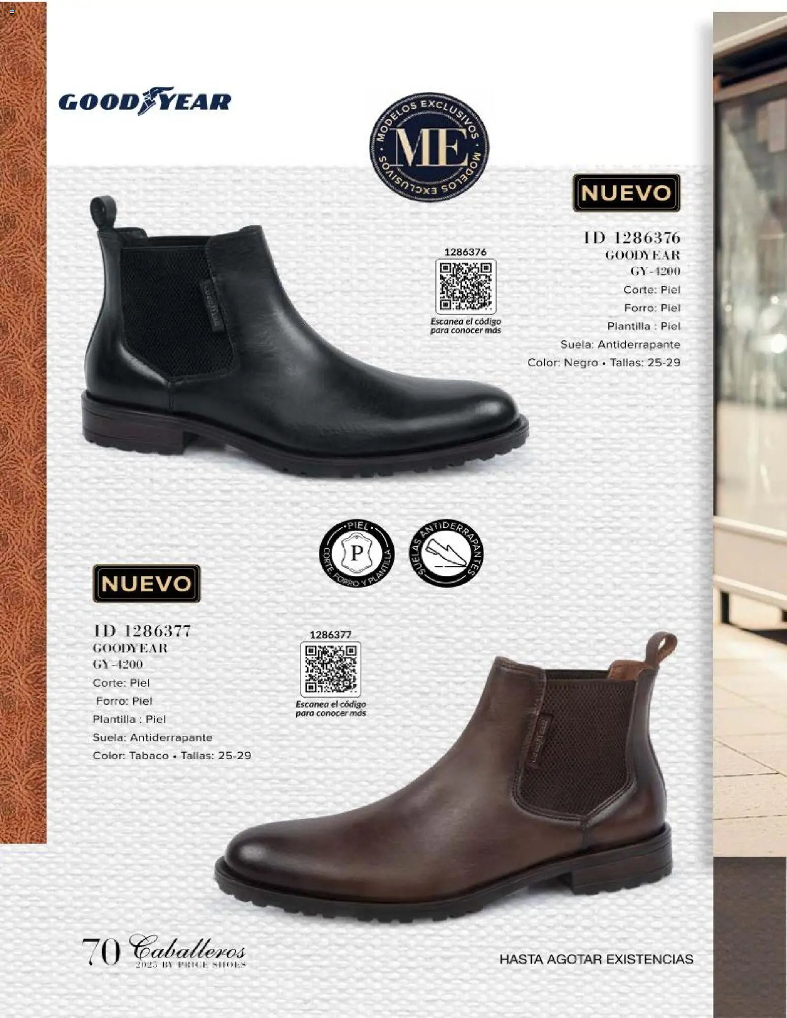 Price Shoes catálogo Caballeros