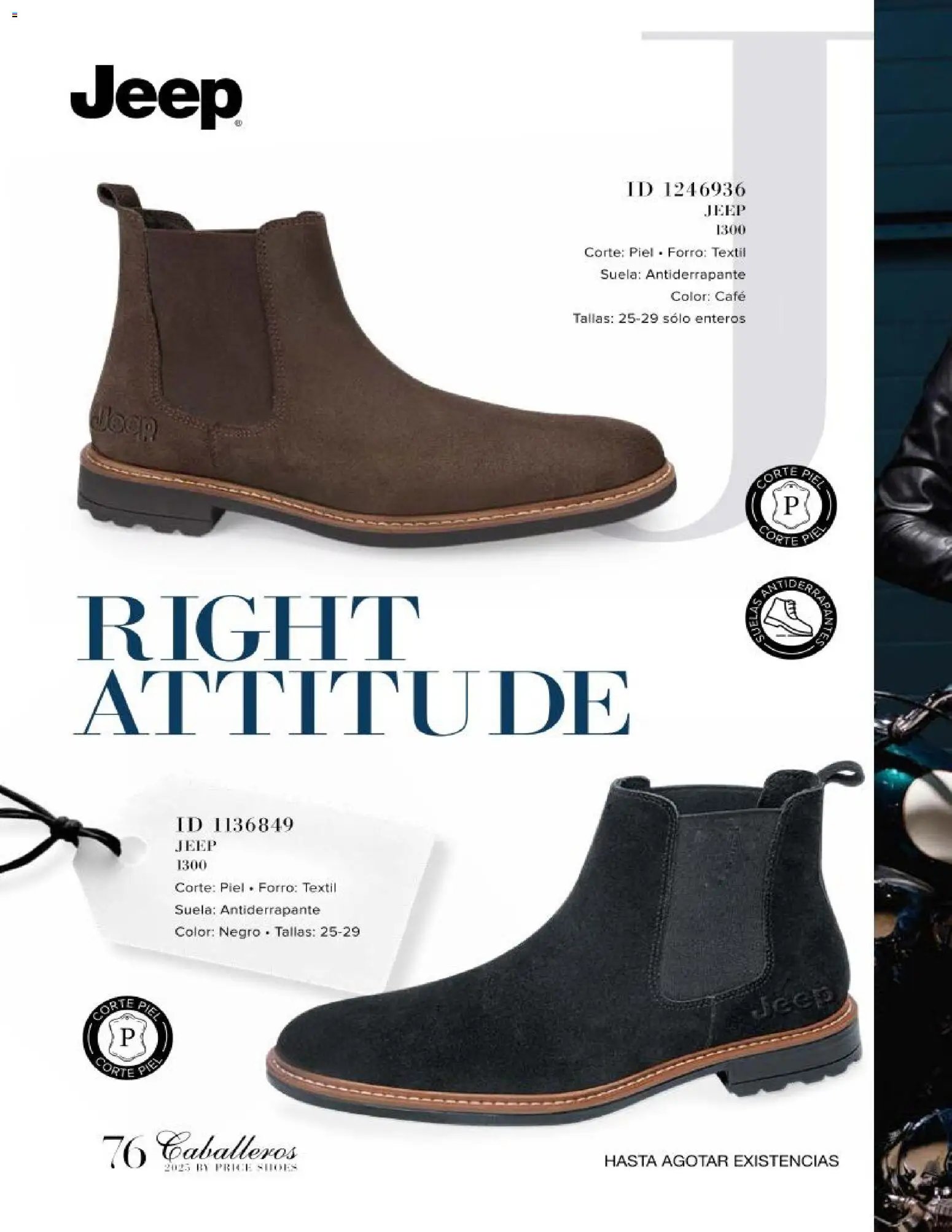Price Shoes catálogo Caballeros