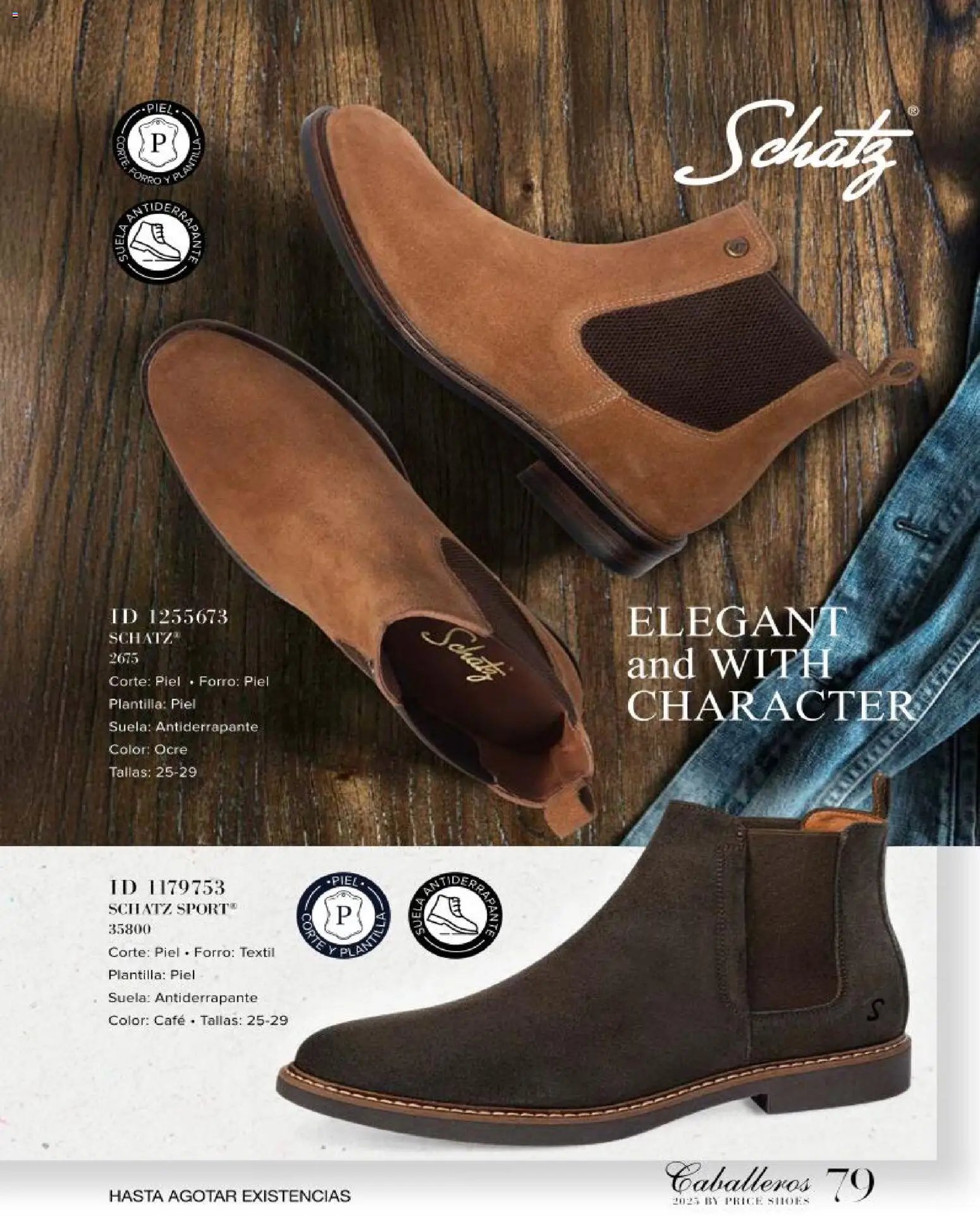 Price Shoes catálogo Caballeros