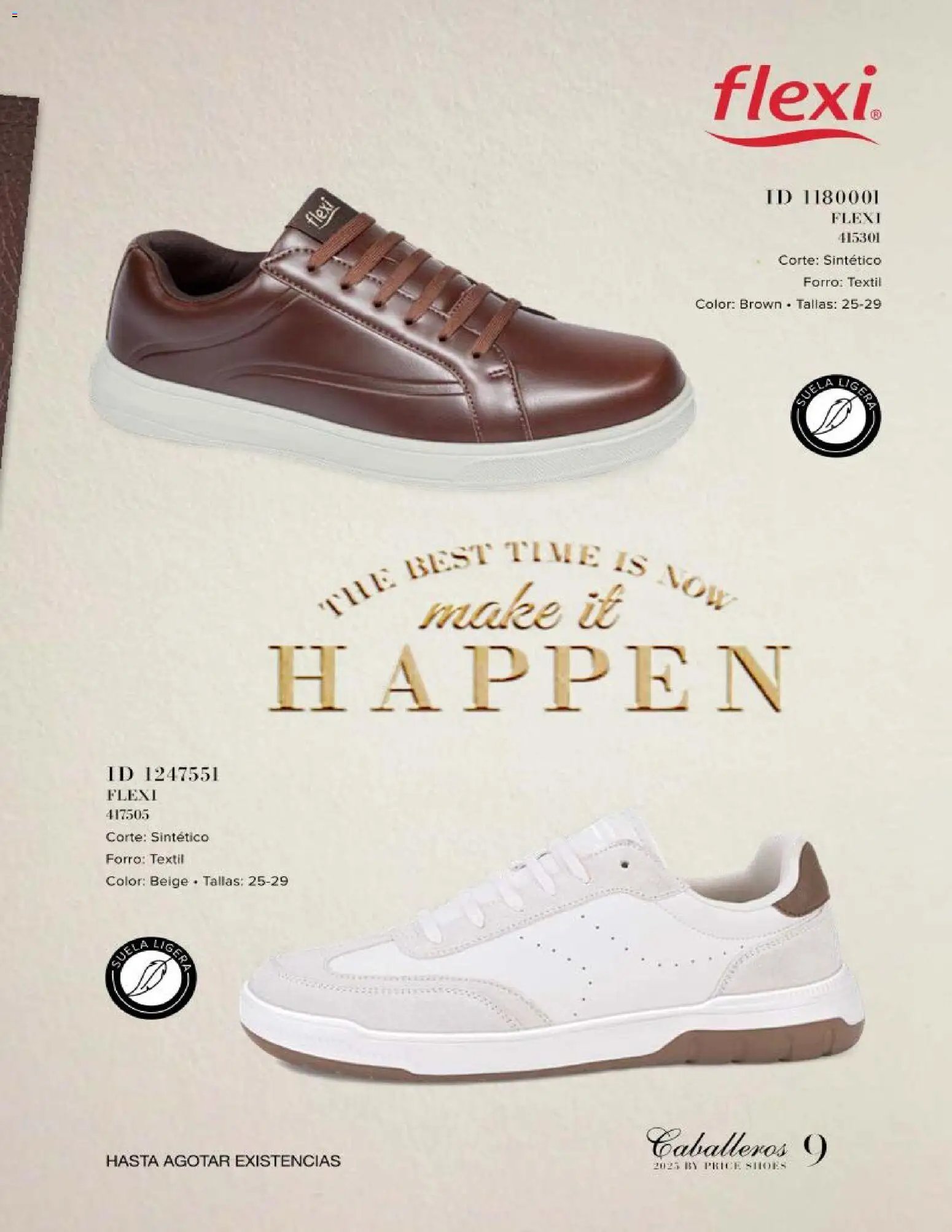 Price Shoes catálogo Caballeros