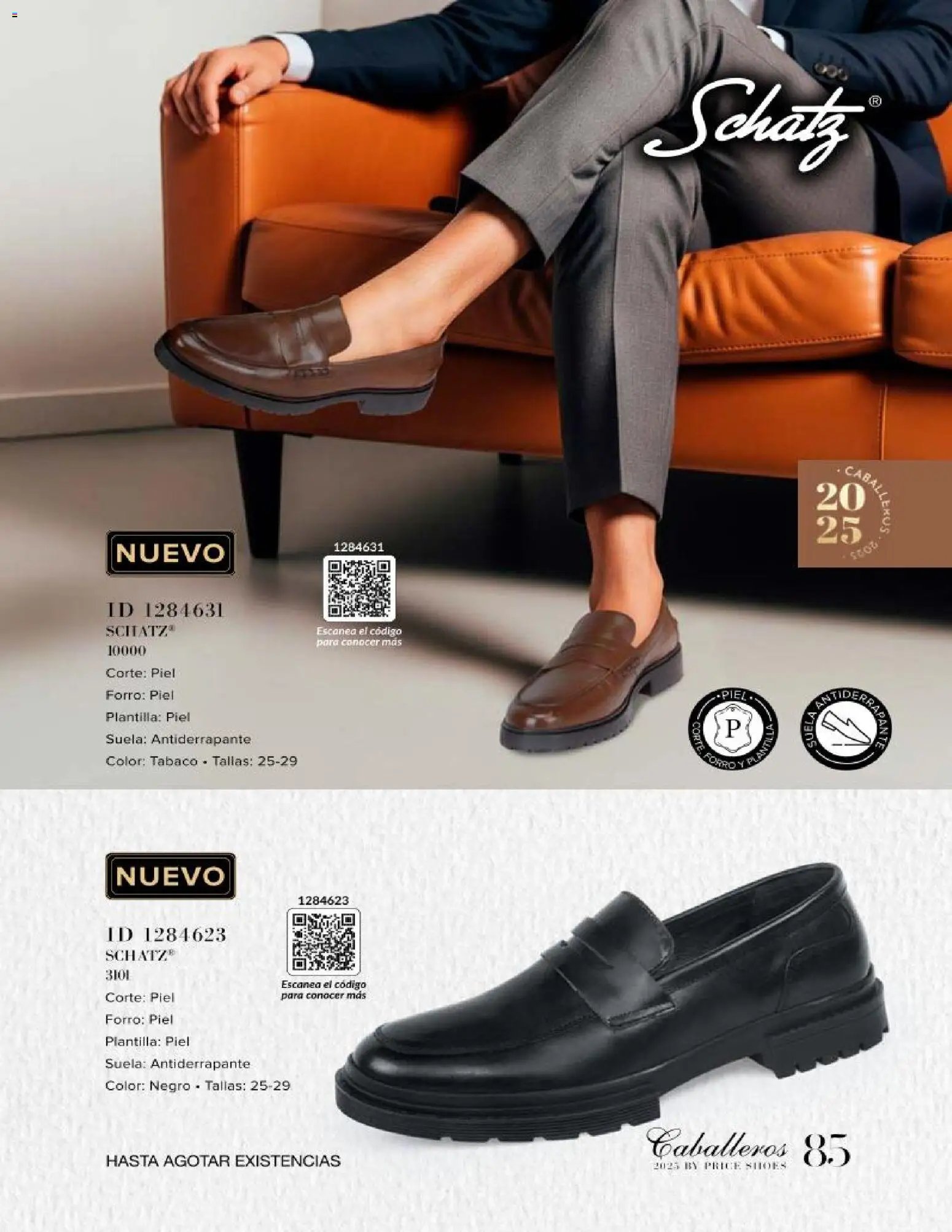 Price Shoes catálogo Caballeros