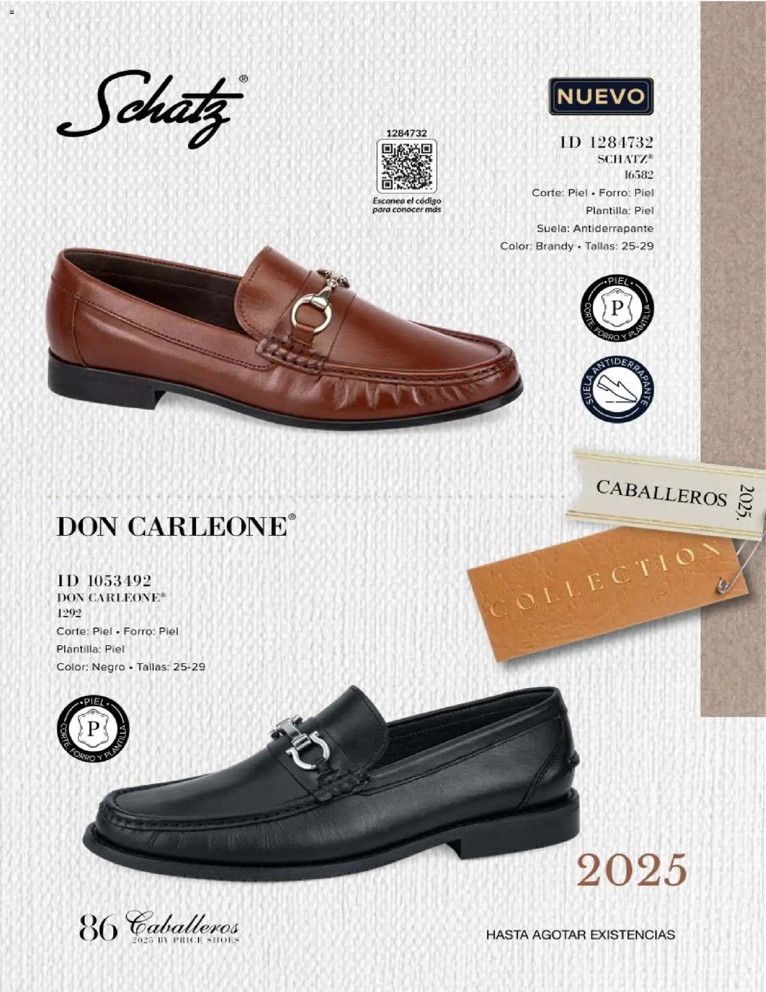 Price Shoes catálogo Caballeros